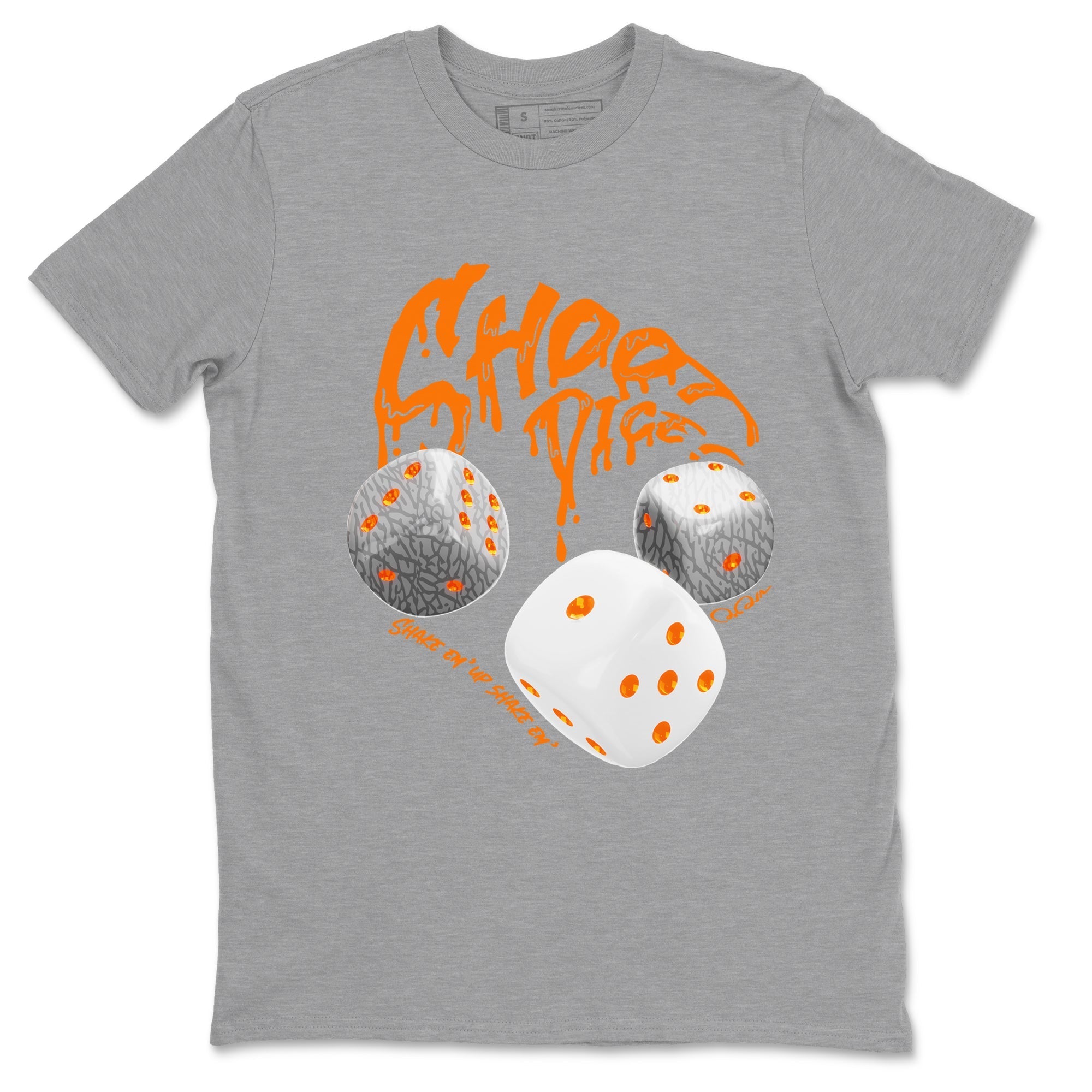 Shoot Dice snkmatch Tees - Air Jordan 3 Georgia Peach