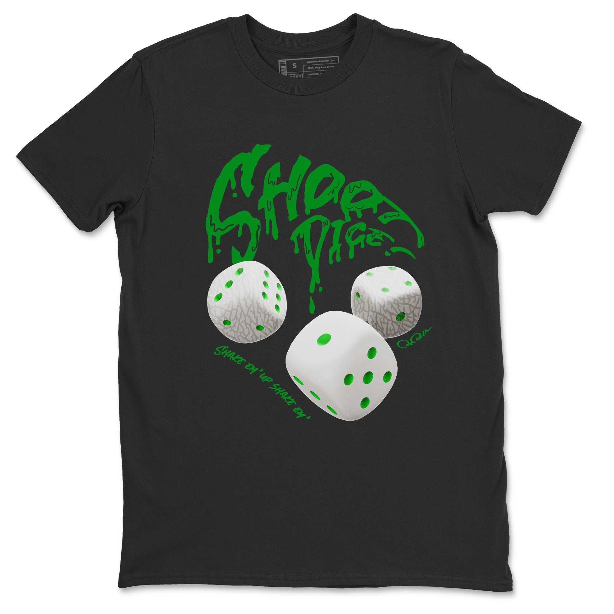 Shoot Dice Unisex Tops - Air Jordan 3 Lucky Green