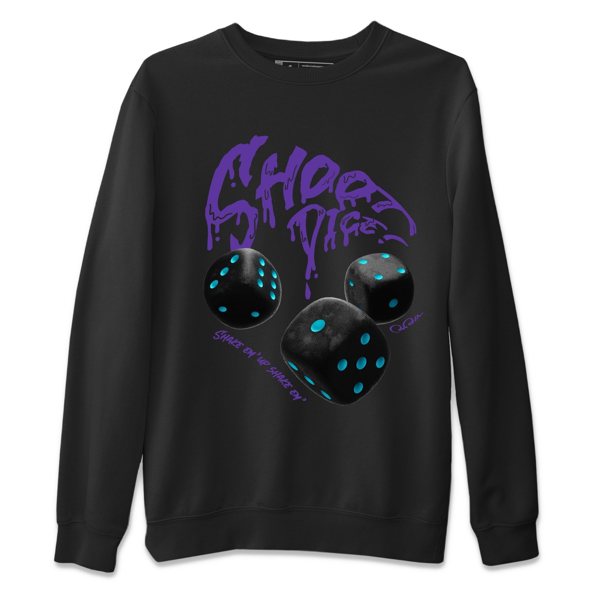 Shoot Dice Unisex Tops - Air Jordan 6 Aqua