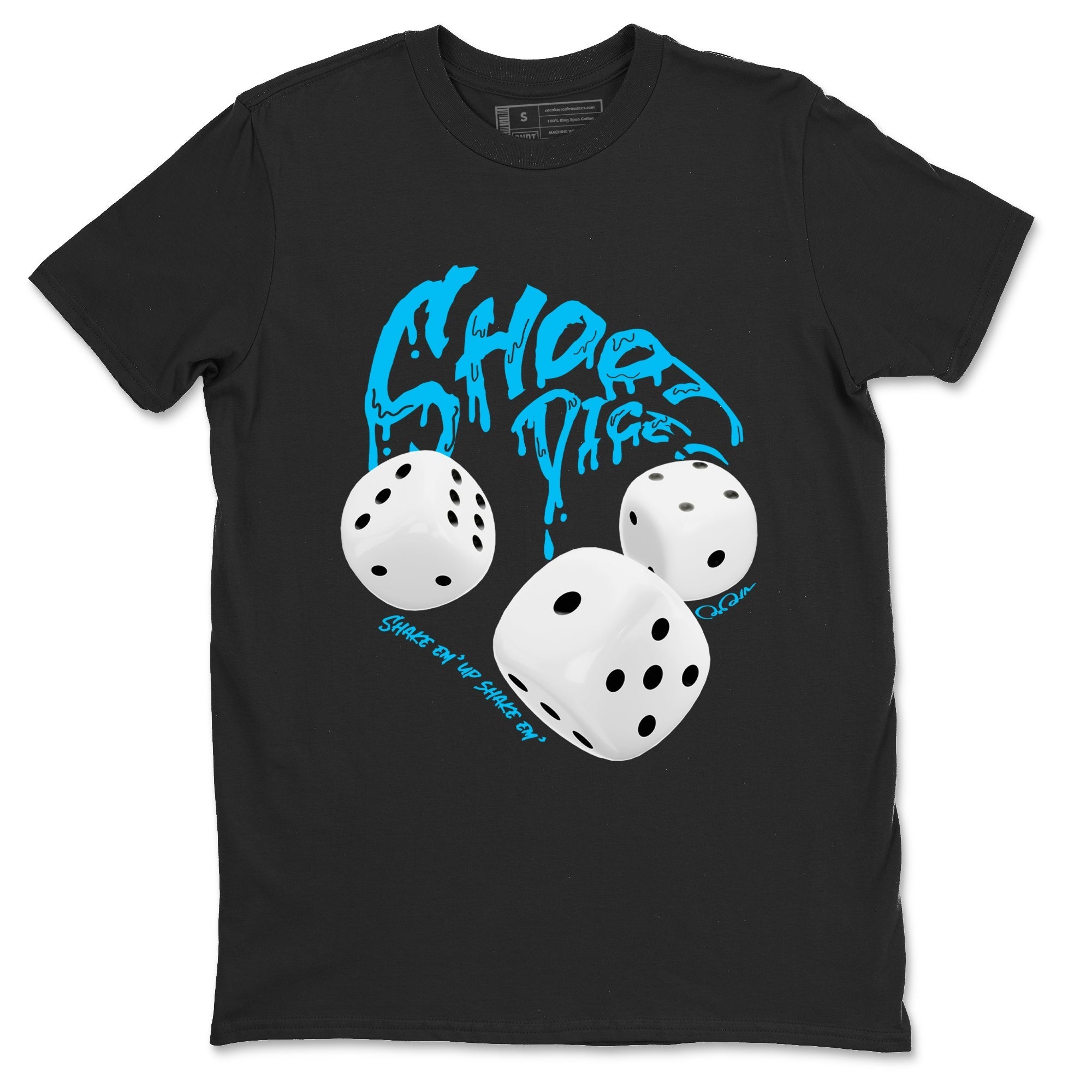 Shoot Dice snkmatch Tees - Air Jordan 9 Powder Blue