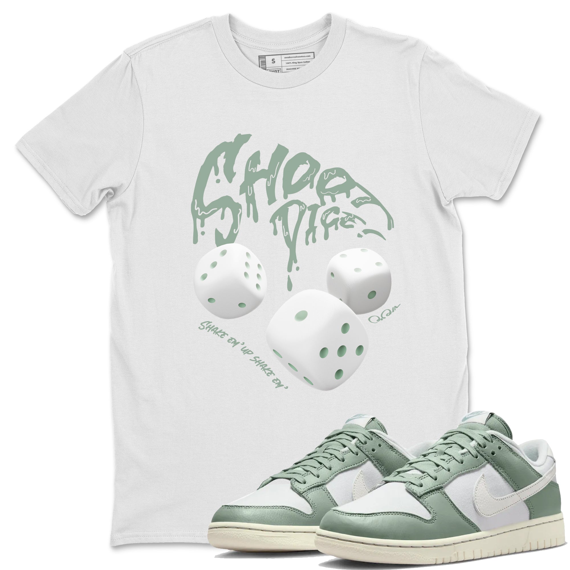 Shoot Dice Unisex Tops - Dunk Mica Green