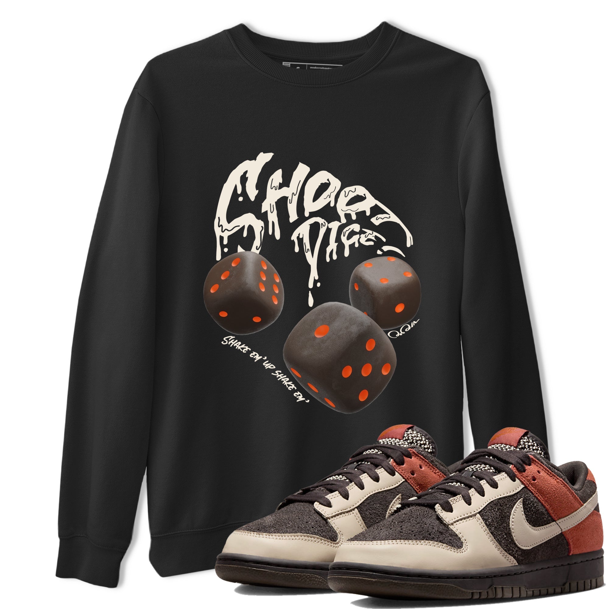 Shoot Dice snkmatch Tee - Dunk Red Panda