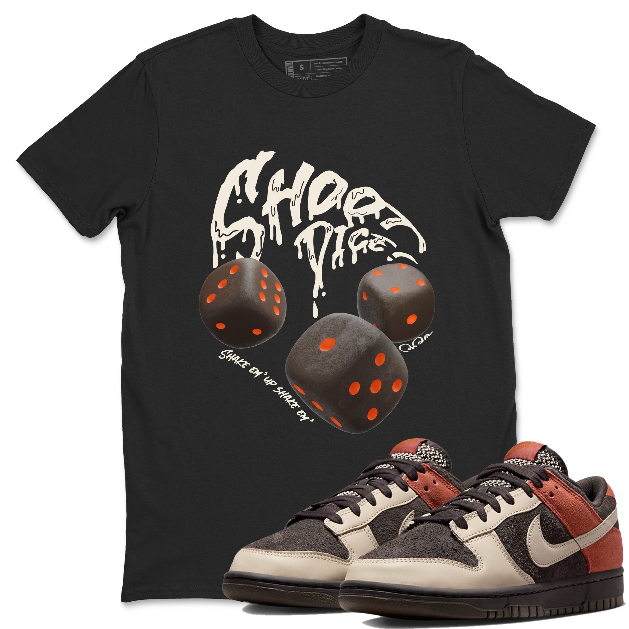Shoot Dice snkmatch Tee - Dunk Red Panda