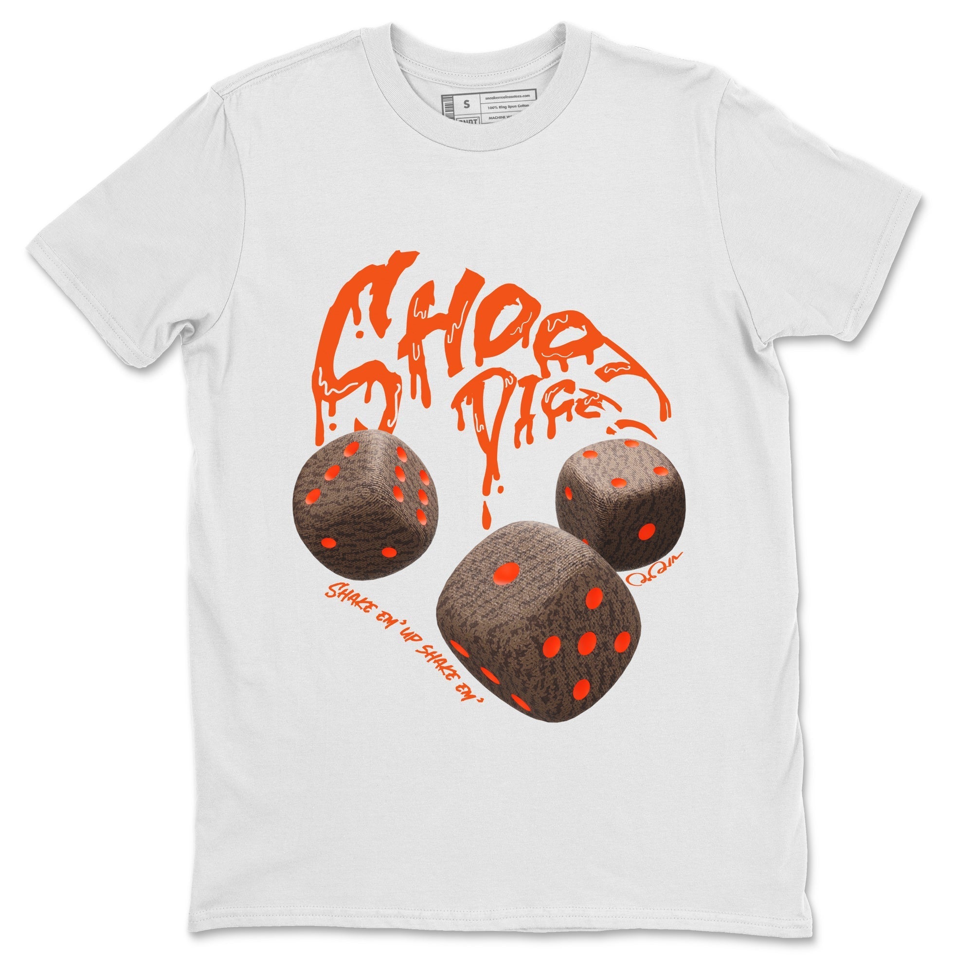 Shoot Dice snkmatch Tee - Yeezy 350 Carbon Beluga