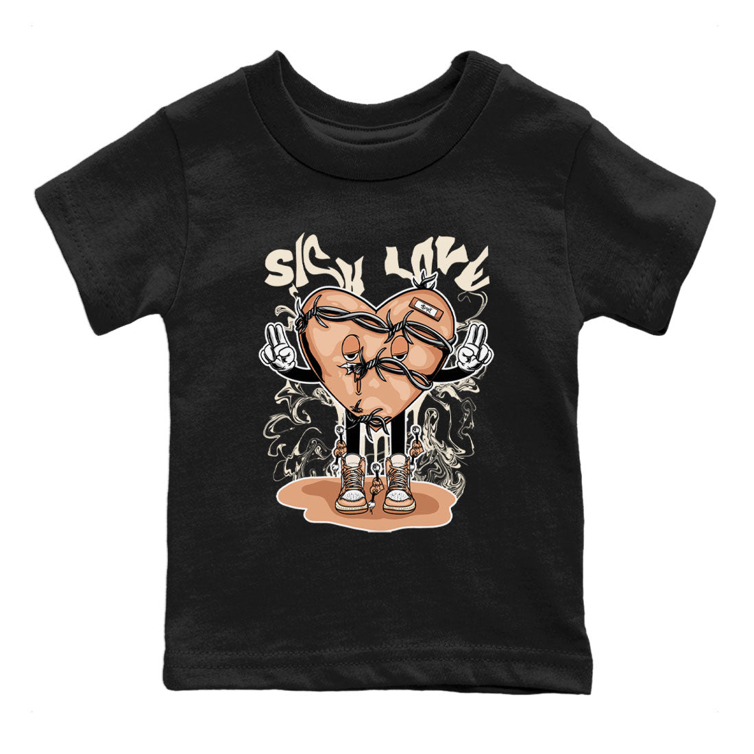 Sick Love snkmatch Tee Kids - Air Jordan 1 Praline