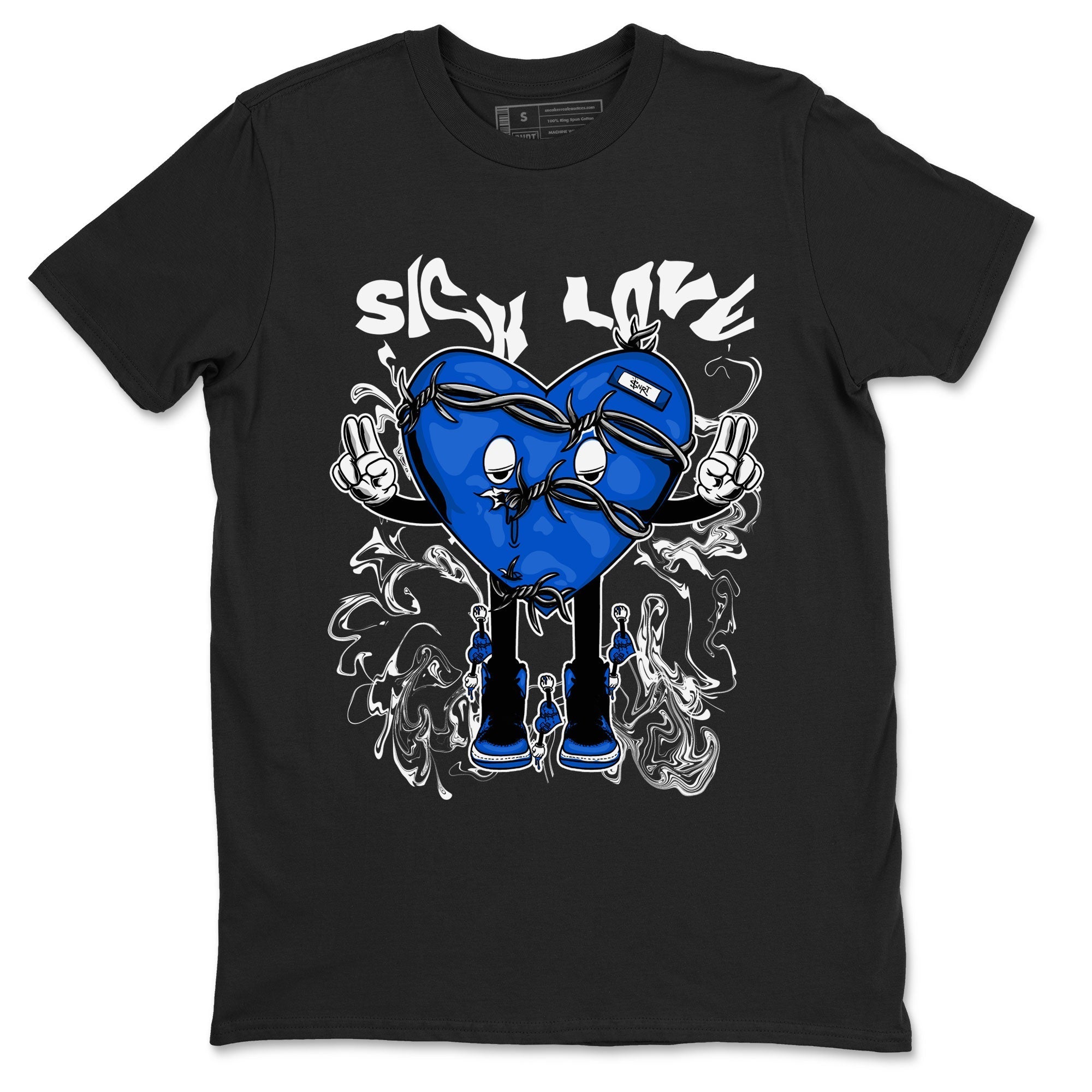 Sick Love snkmatch Tee - Air Jordan 1 Royal Reimagined