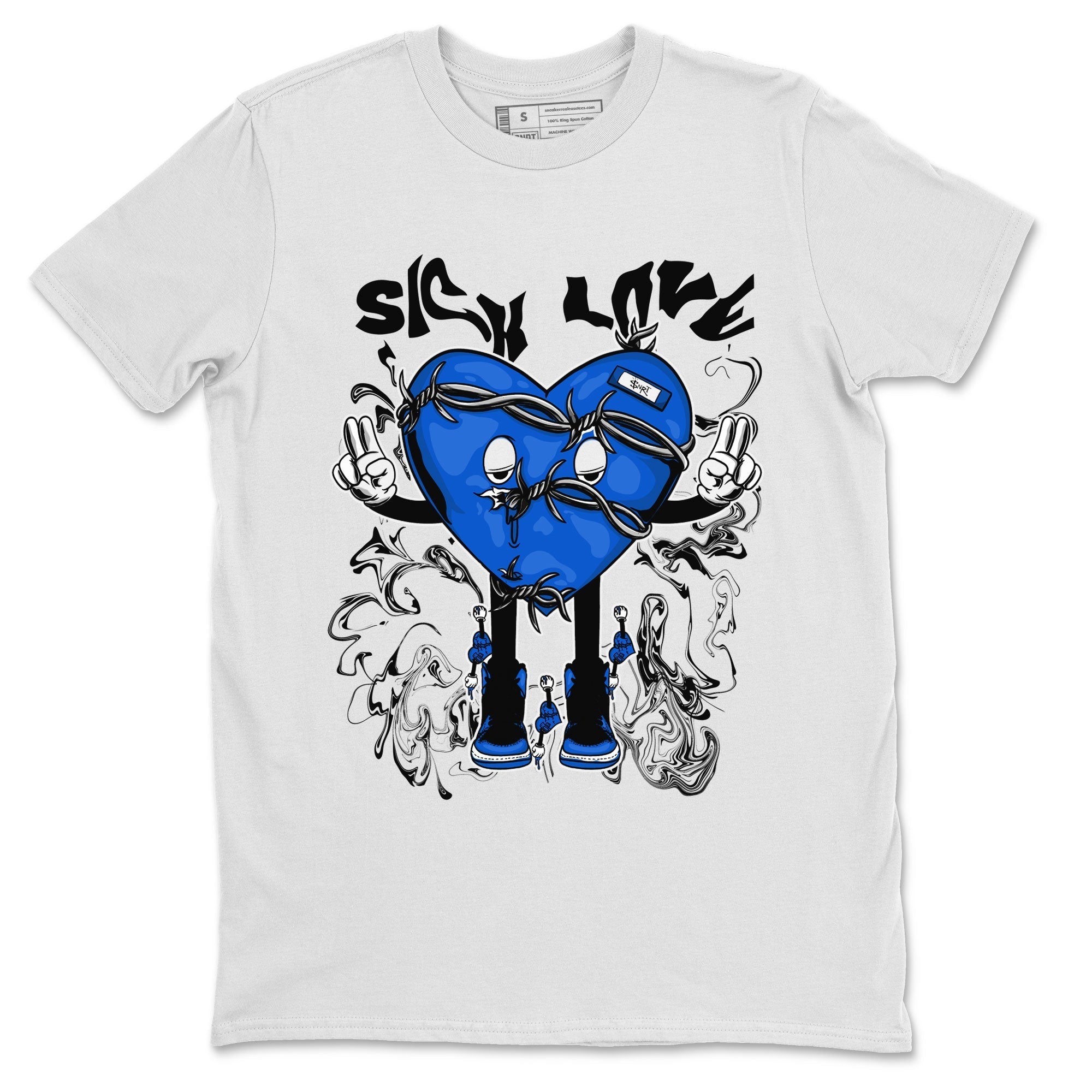 Sick Love snkmatch Tee - Air Jordan 1 Royal Reimagined