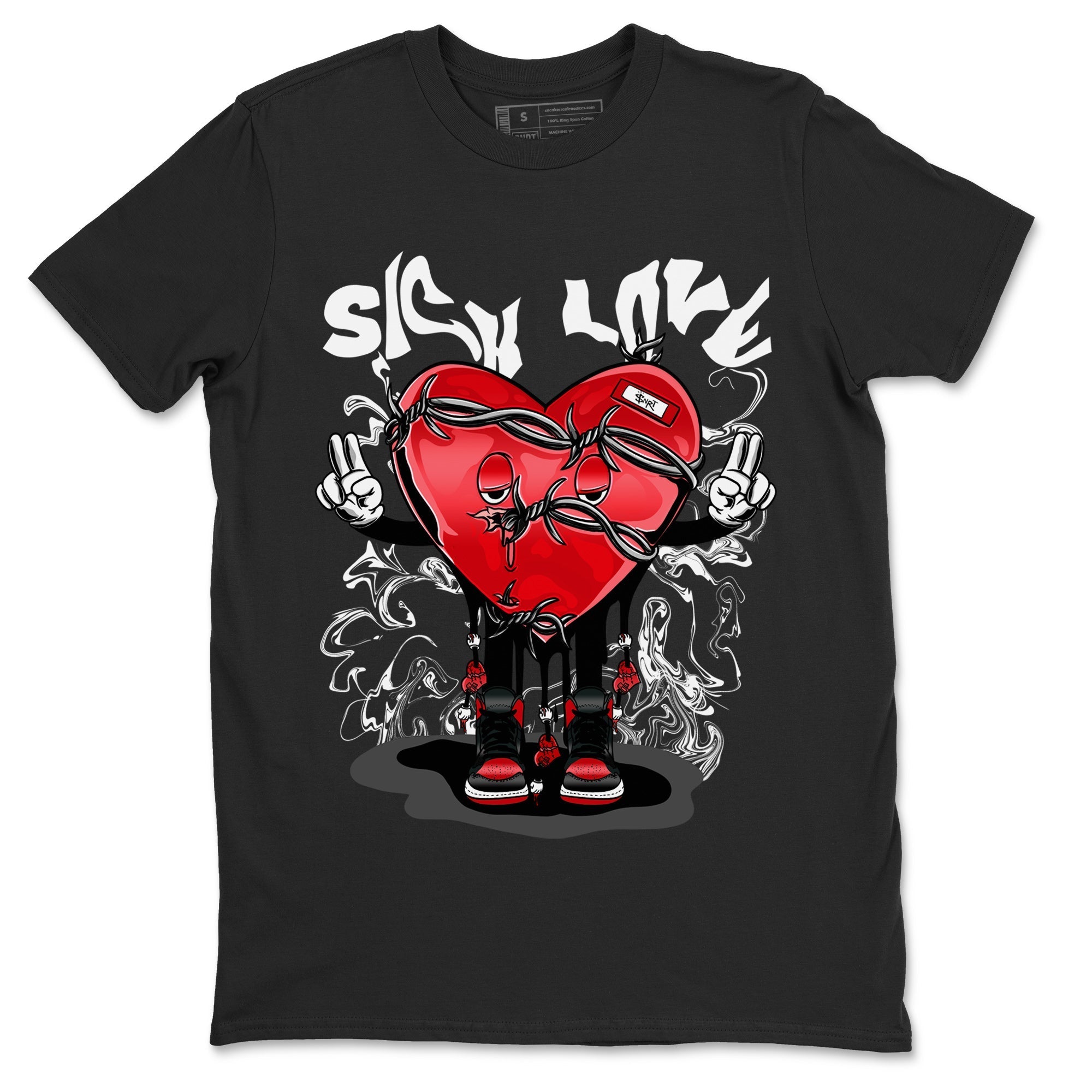 Sick Love Unisex Tops - Air Jordan 1 Satin Bred