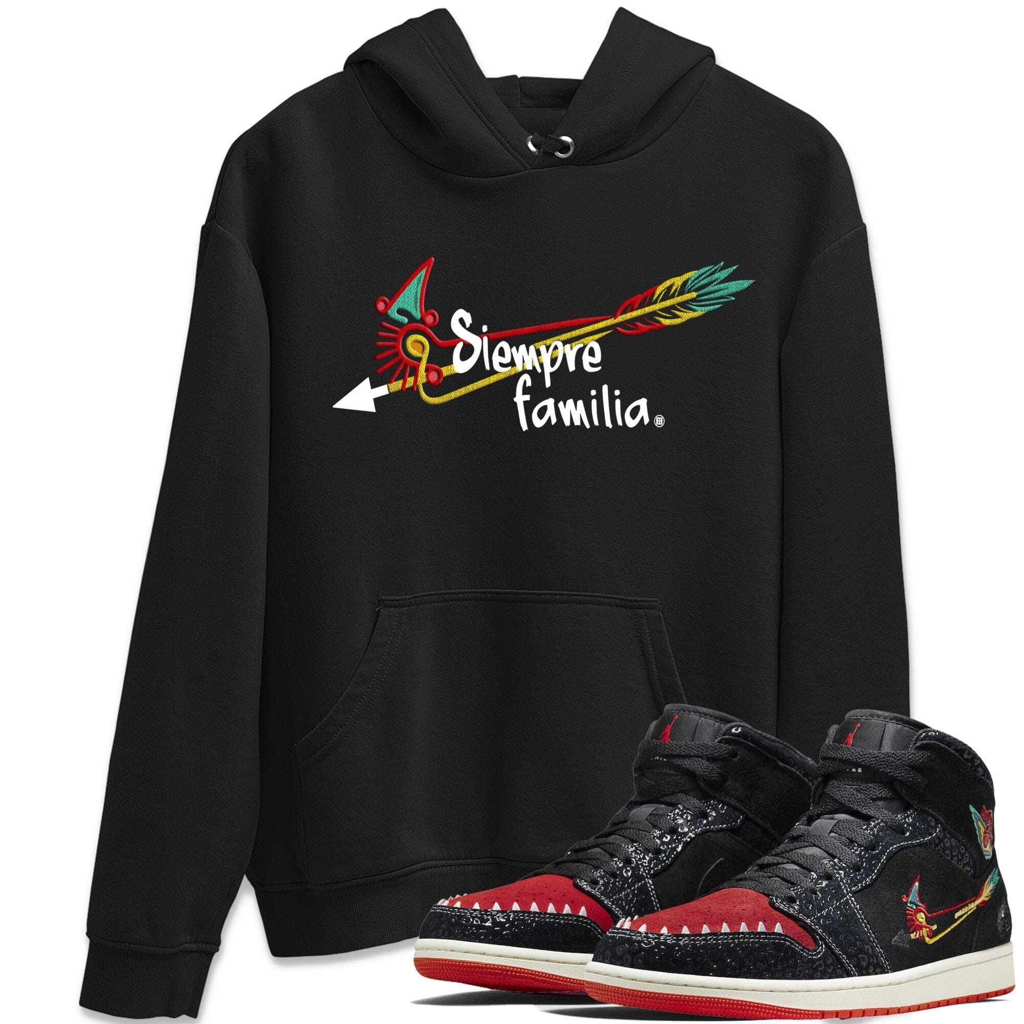 Siempre Familia Unisex Tops - Air Jordan 1 Siempre Familia
