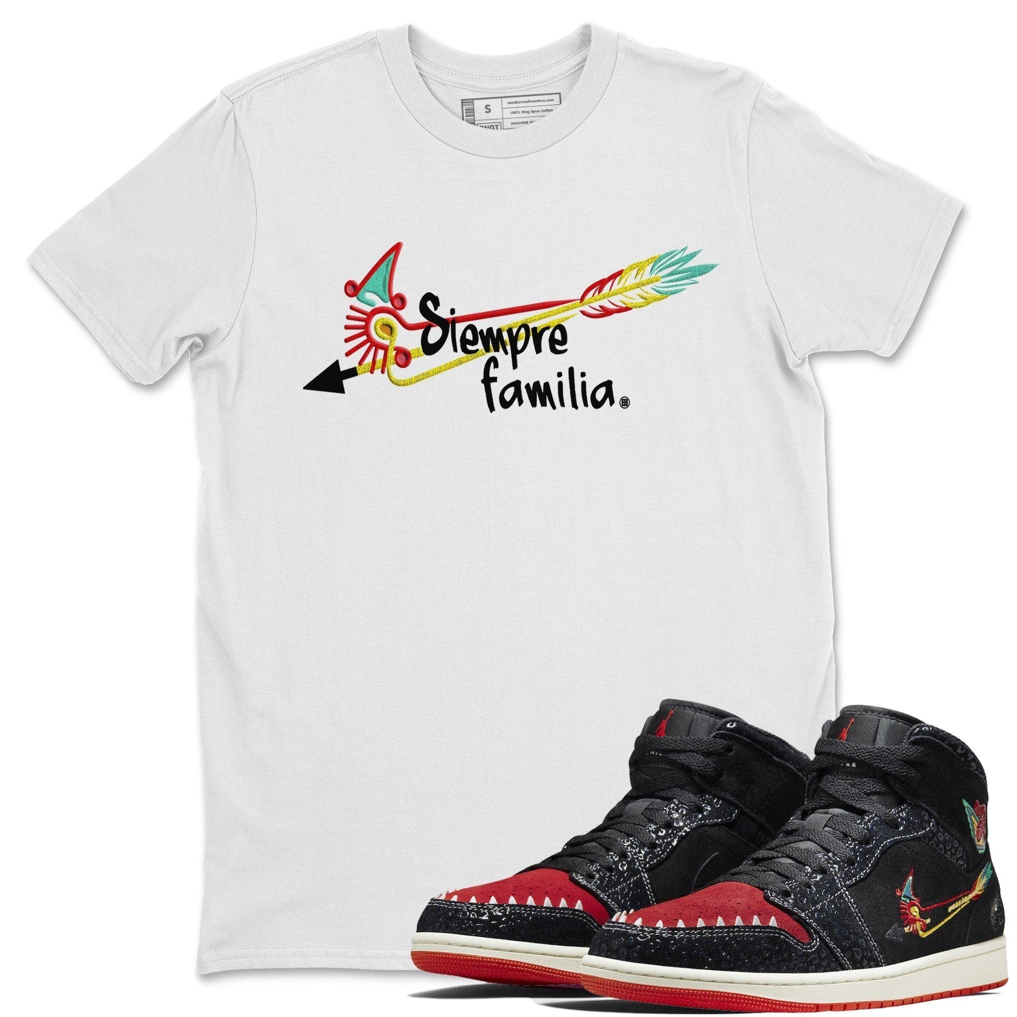 Siempre Familia Unisex Tops - Air Jordan 1 Siempre Familia
