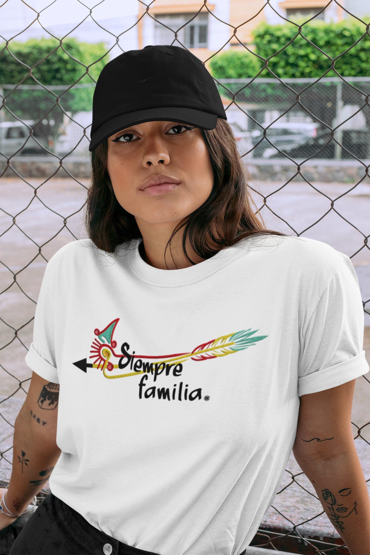 Siempre Familia Unisex Tops - Air Jordan 1 Siempre Familia