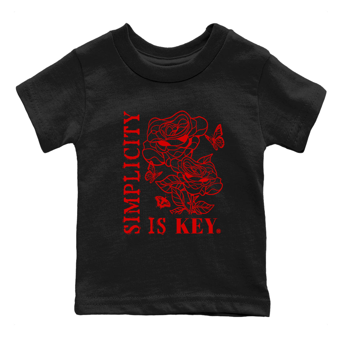 Simplicity Is Key snkmatch Tees Kids - AE 1 Bred