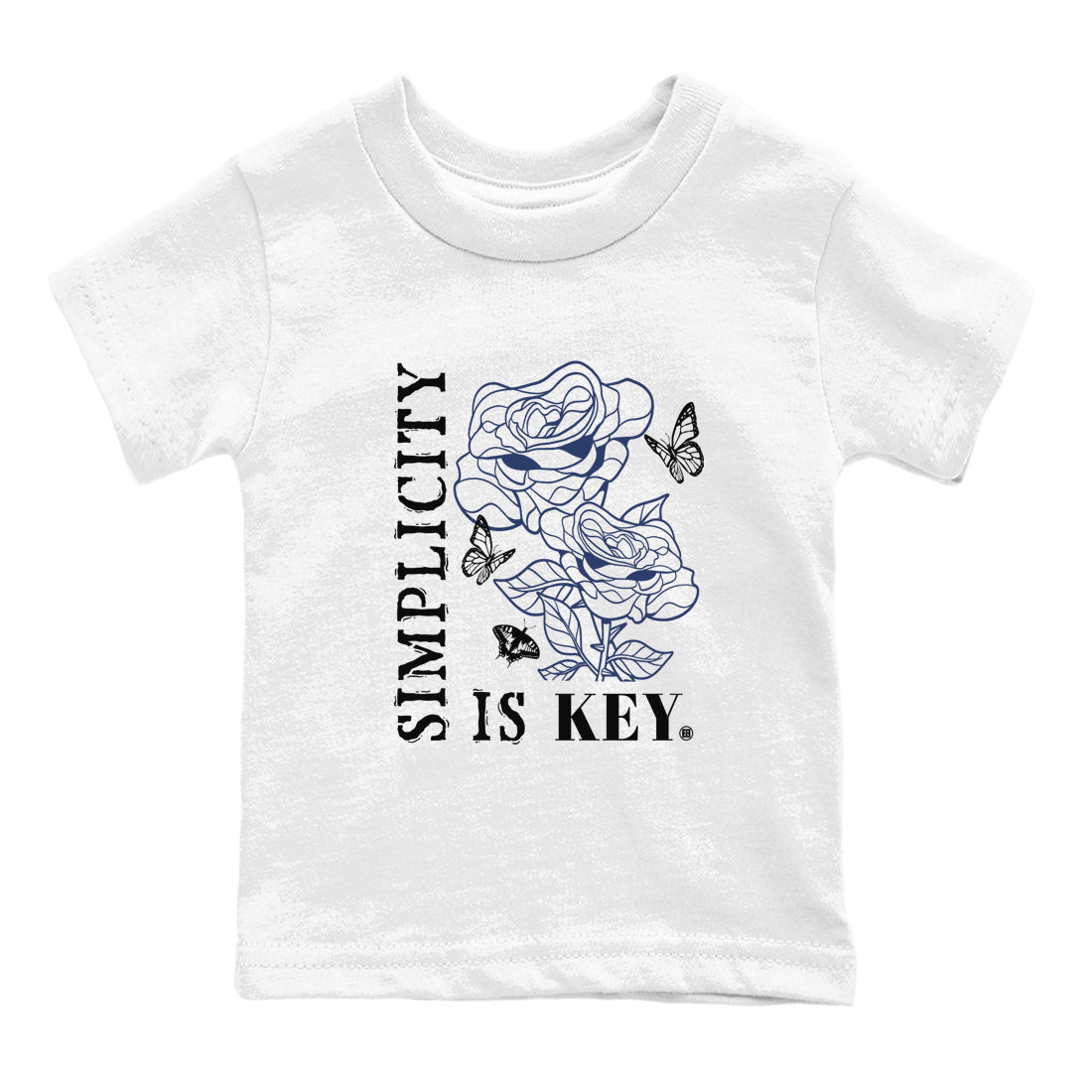 Simplicity Is Key snkmatch Tees Kids - Air Jordan 1 Midnight Navy