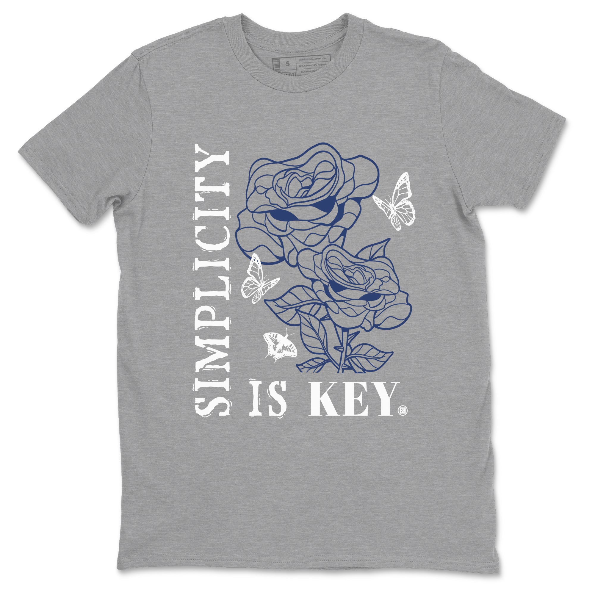 Simplicity Is Key snkmatch Tees - Air Jordan 1 Midnight Navy