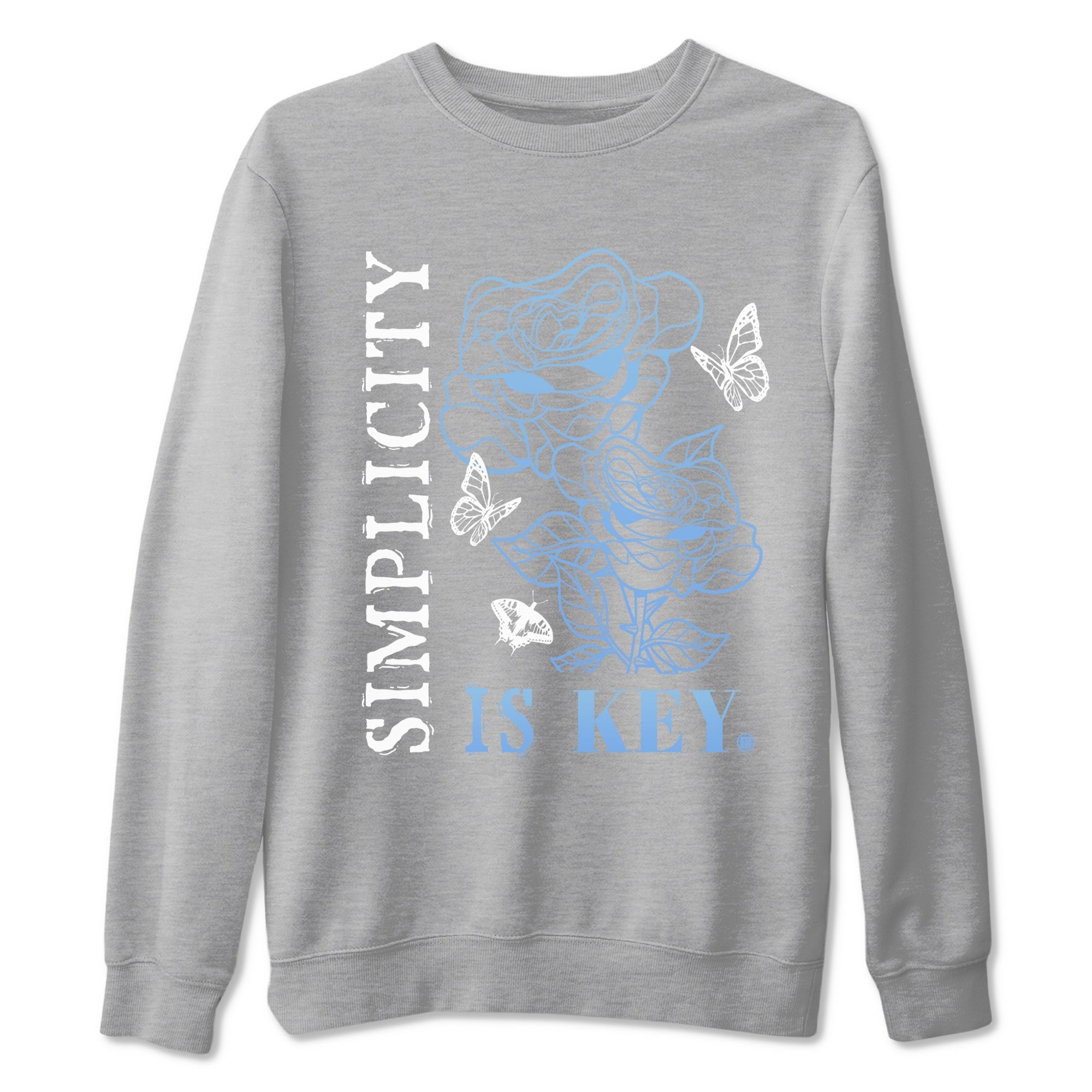 Simplicity Is Key snkmatch Tees - Air Jordan 11 Legend Blue