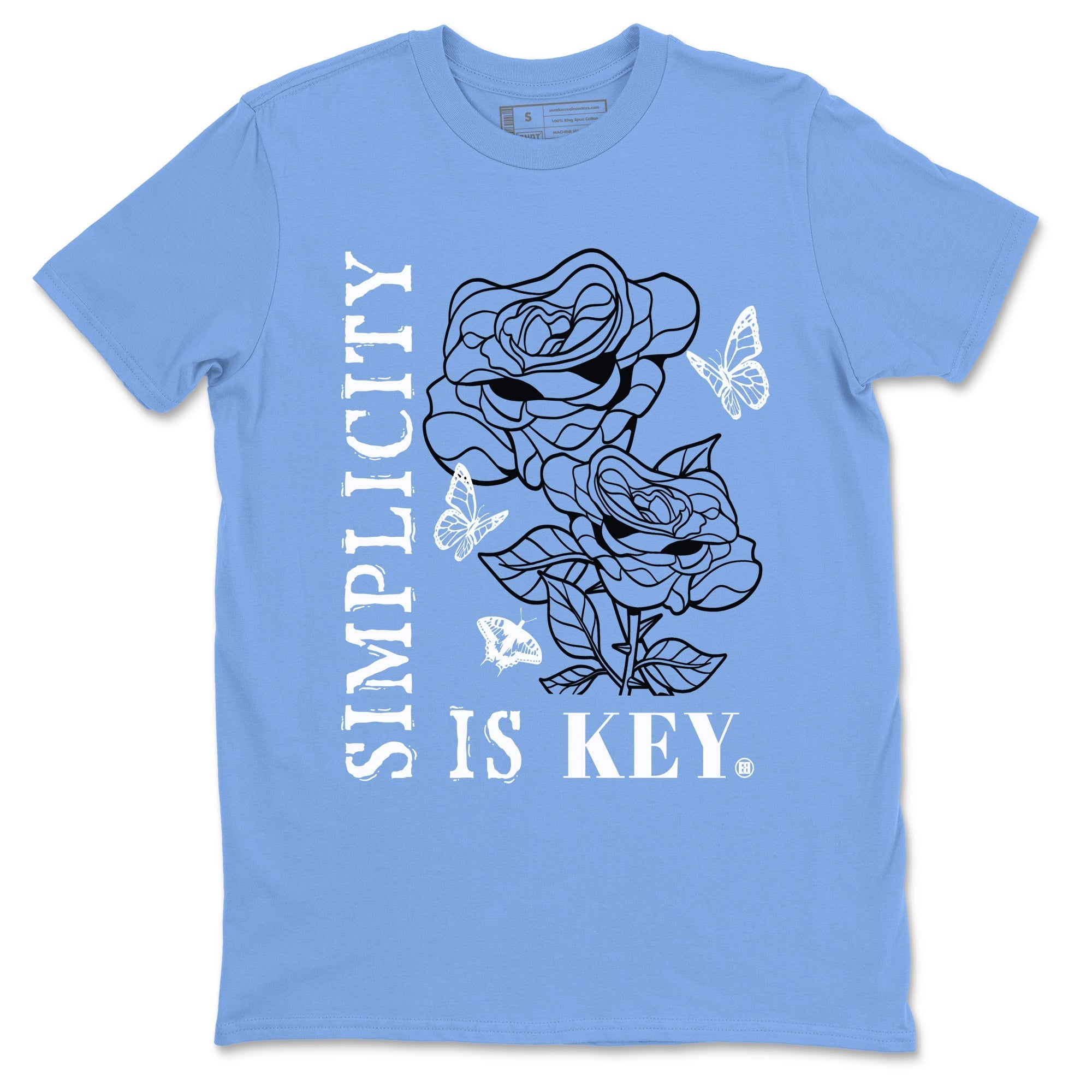 Simplicity Is Key snkmatch Tees - Air Jordan 11 Legend Blue