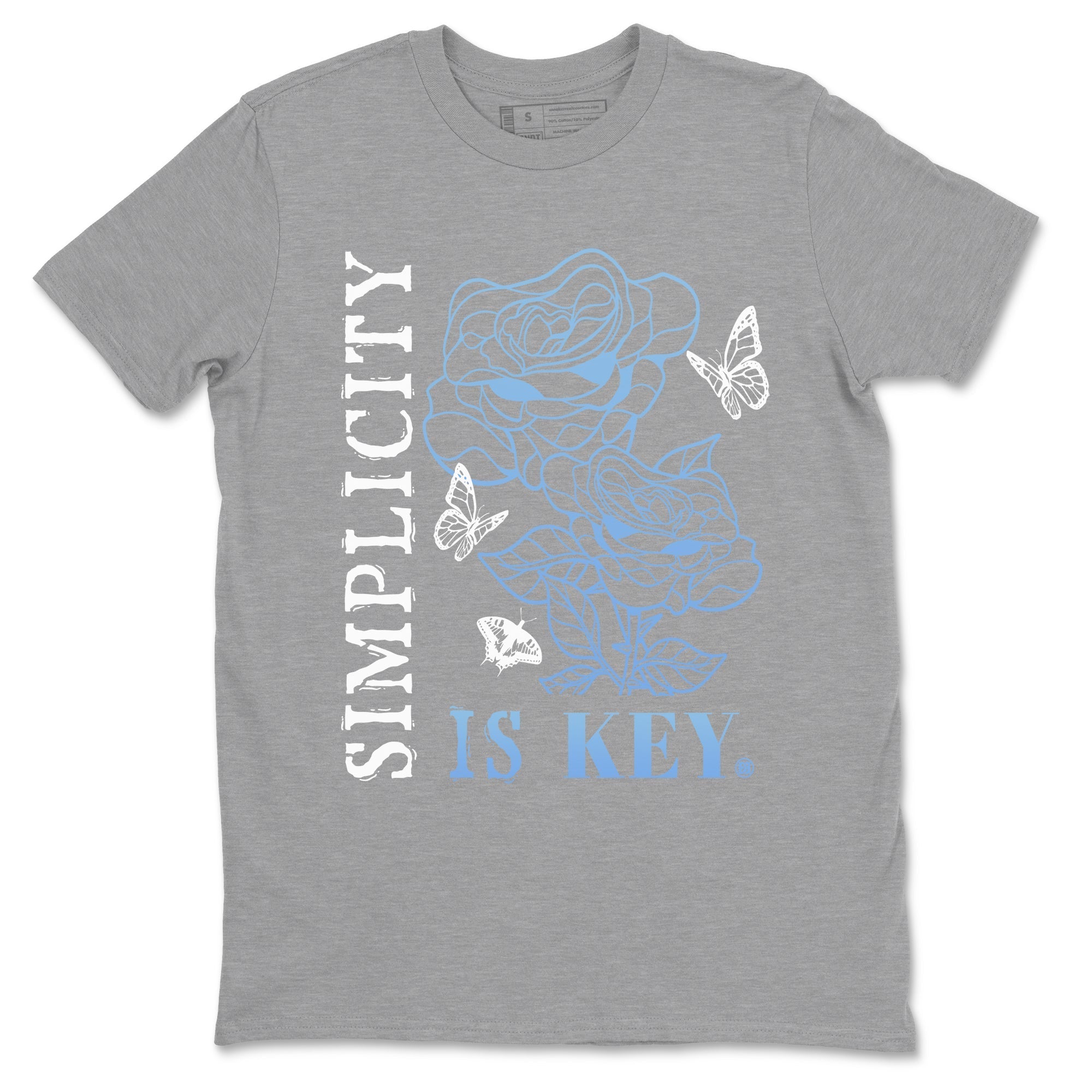 Simplicity Is Key snkmatch Tees - Air Jordan 11 Legend Blue
