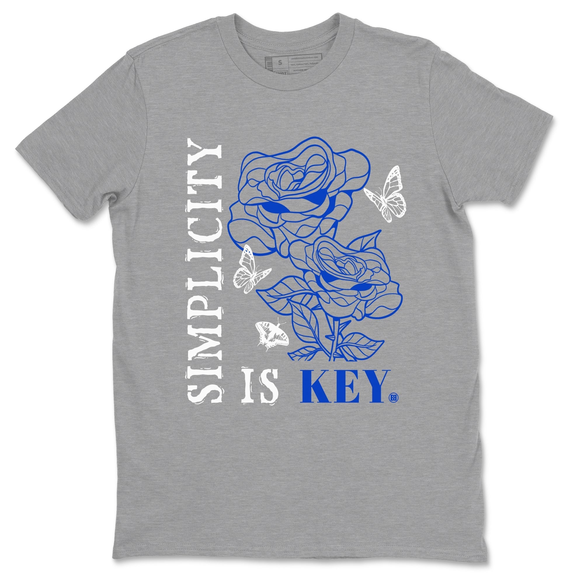 Simplicity Is Key snkmatch Tees - Air Jordan 12 Blueberry