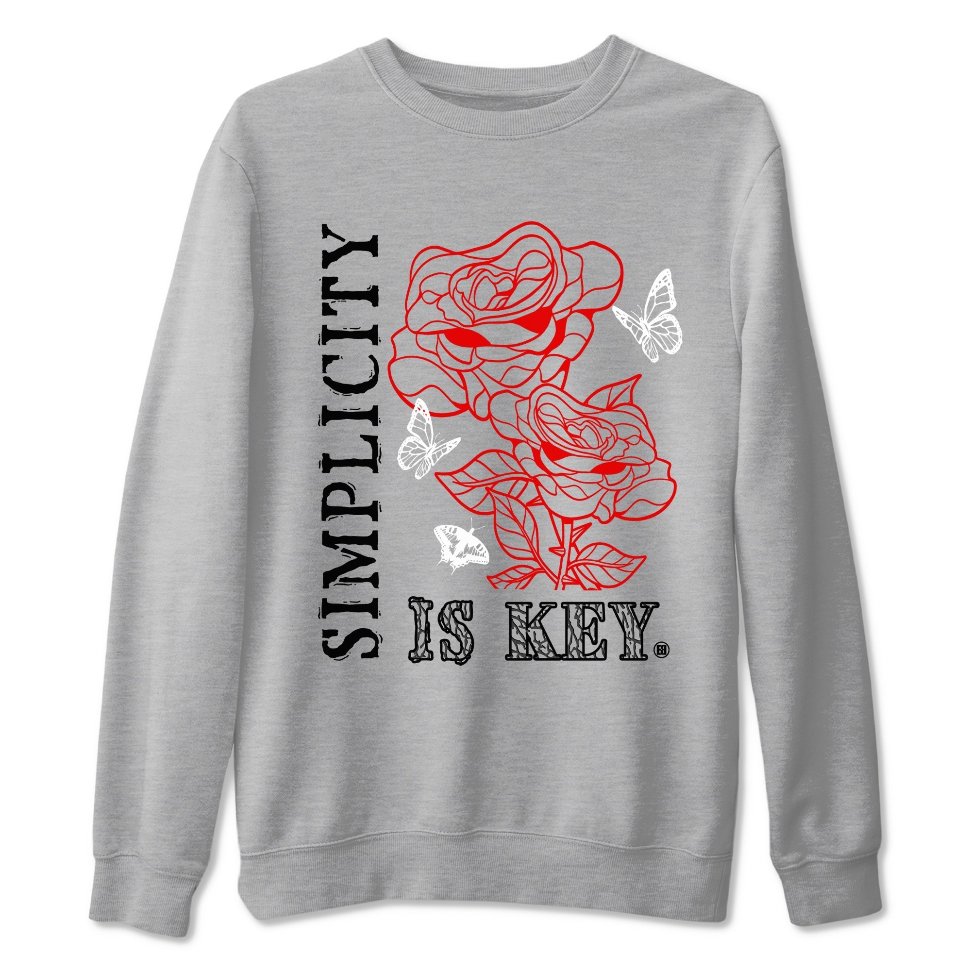 Simplicity Is Key snkmatch Tees - Air Jordan 3 Black Cement