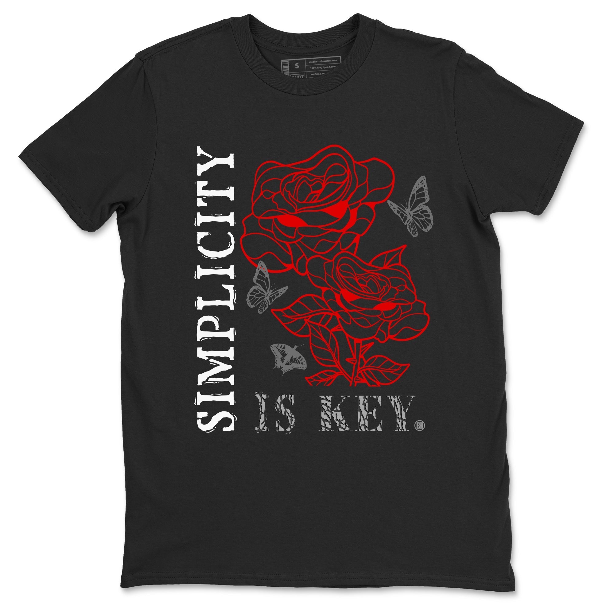Simplicity Is Key snkmatch Tees - Air Jordan 3 Black Cement