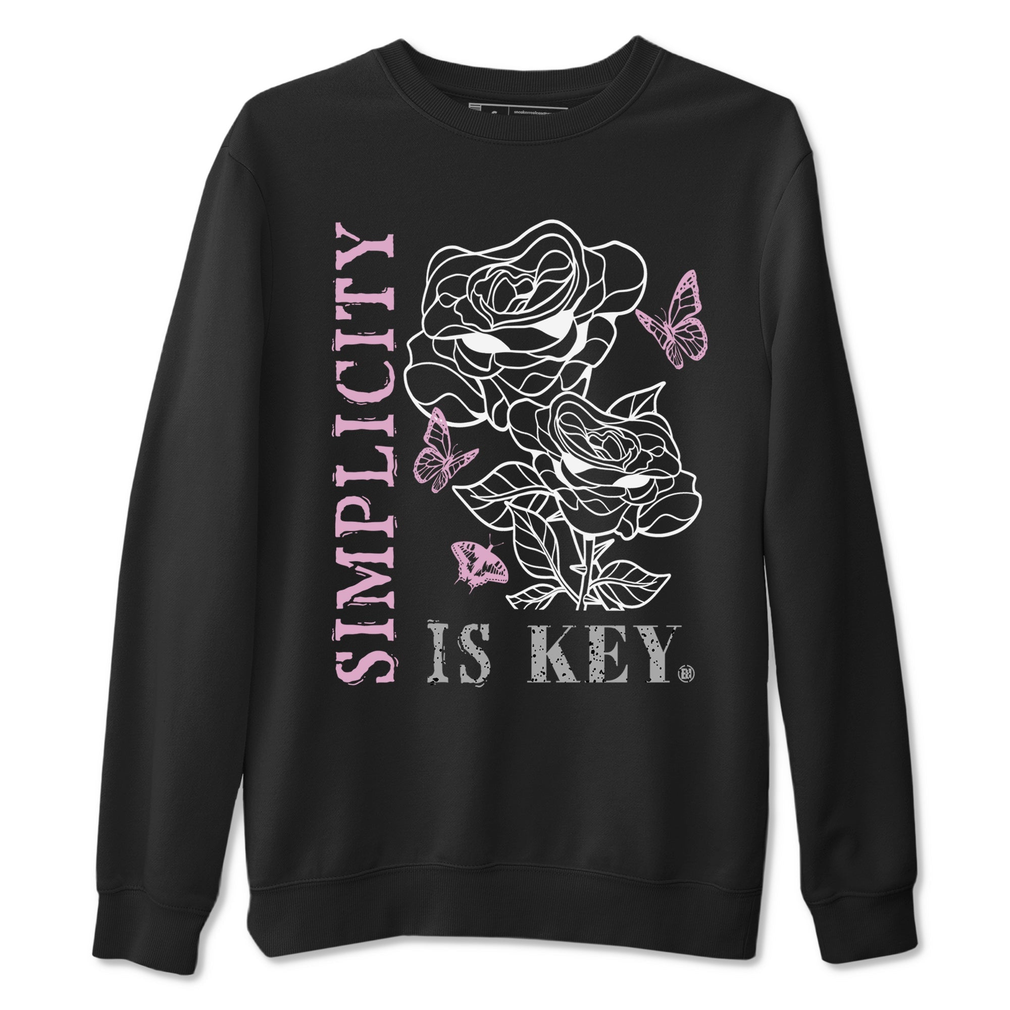 Simplicity Is Key snkmatch Tees - Air Jordan 4 Orchid