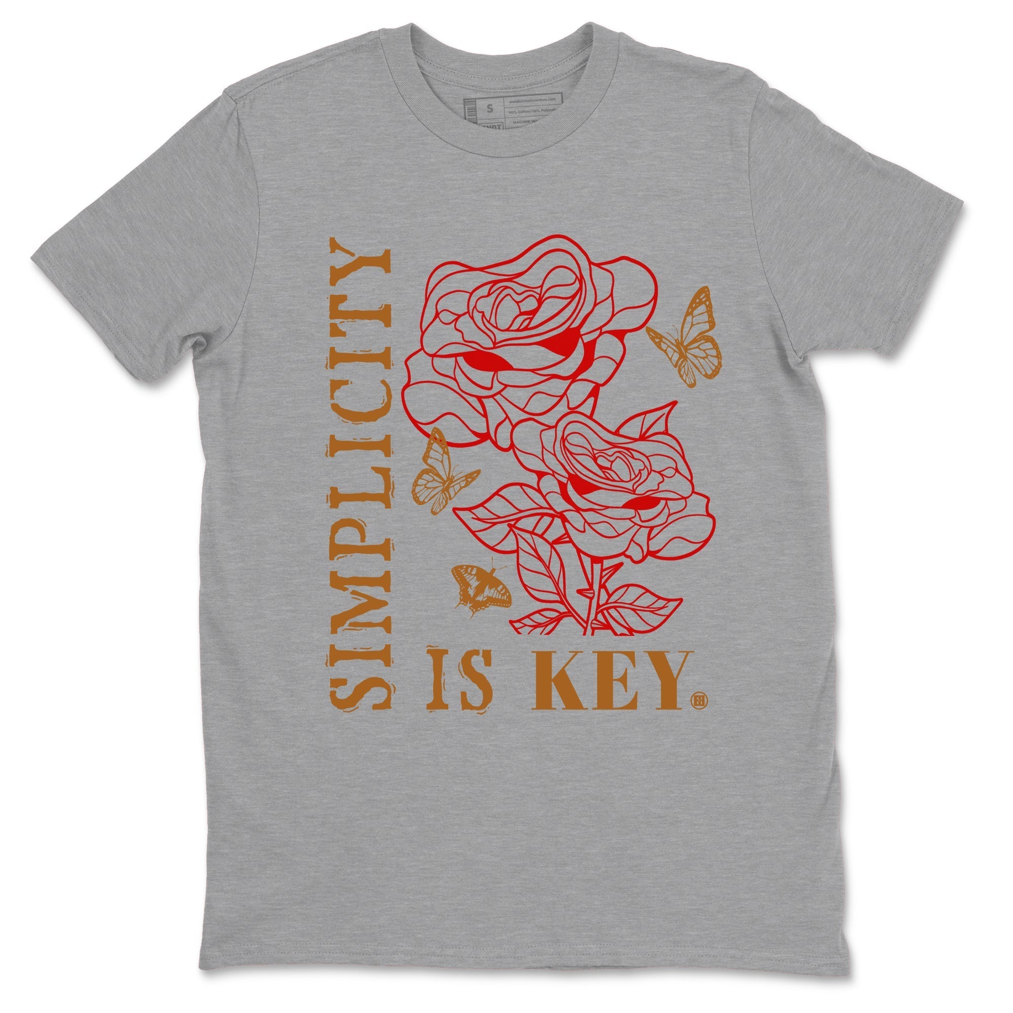 Simplicity Is Key snkmatch Tees - Air Jordan 5 Archaeo Brown