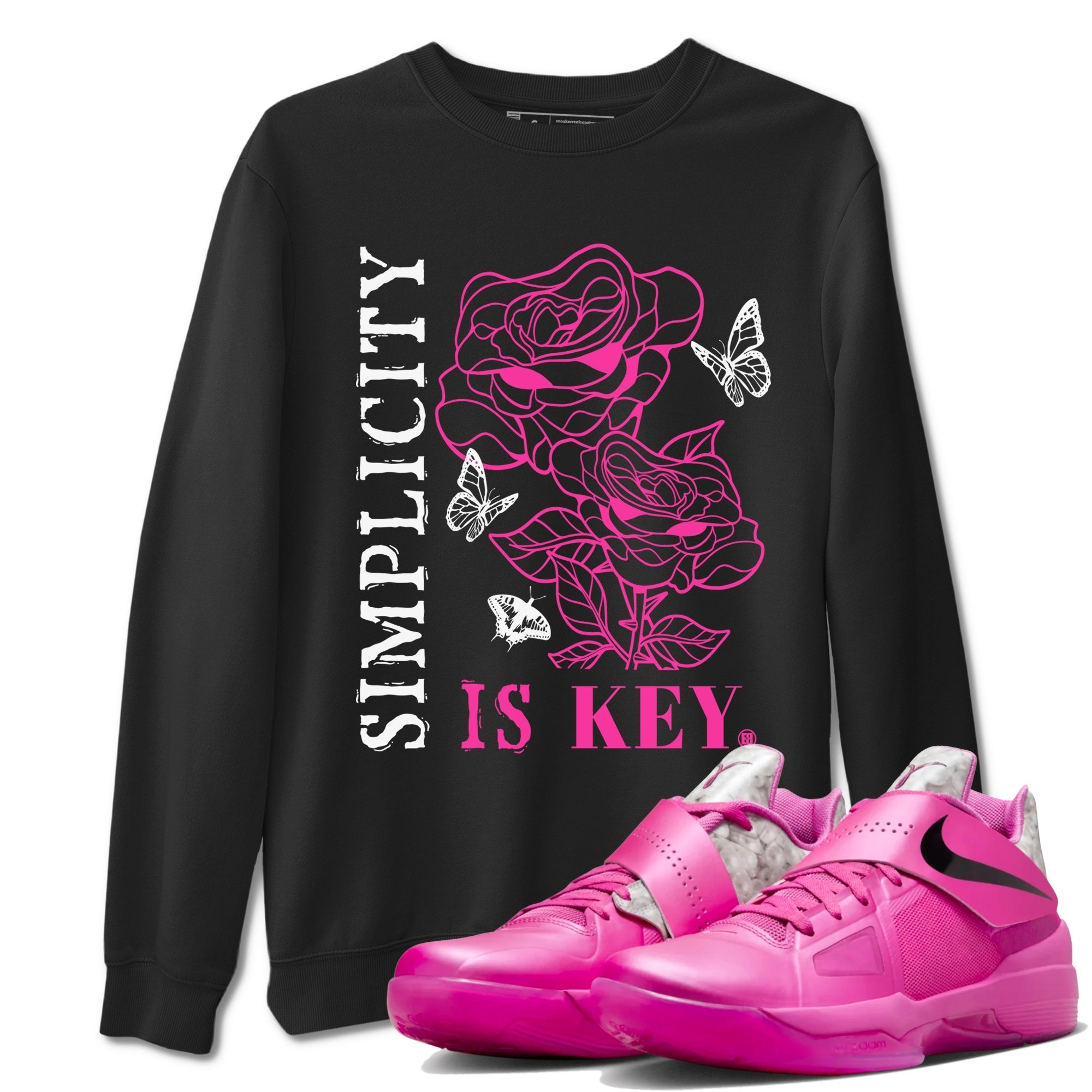 Simplicity Is Key snkmatch Tees - Nike KD 4 Aunt Pearl