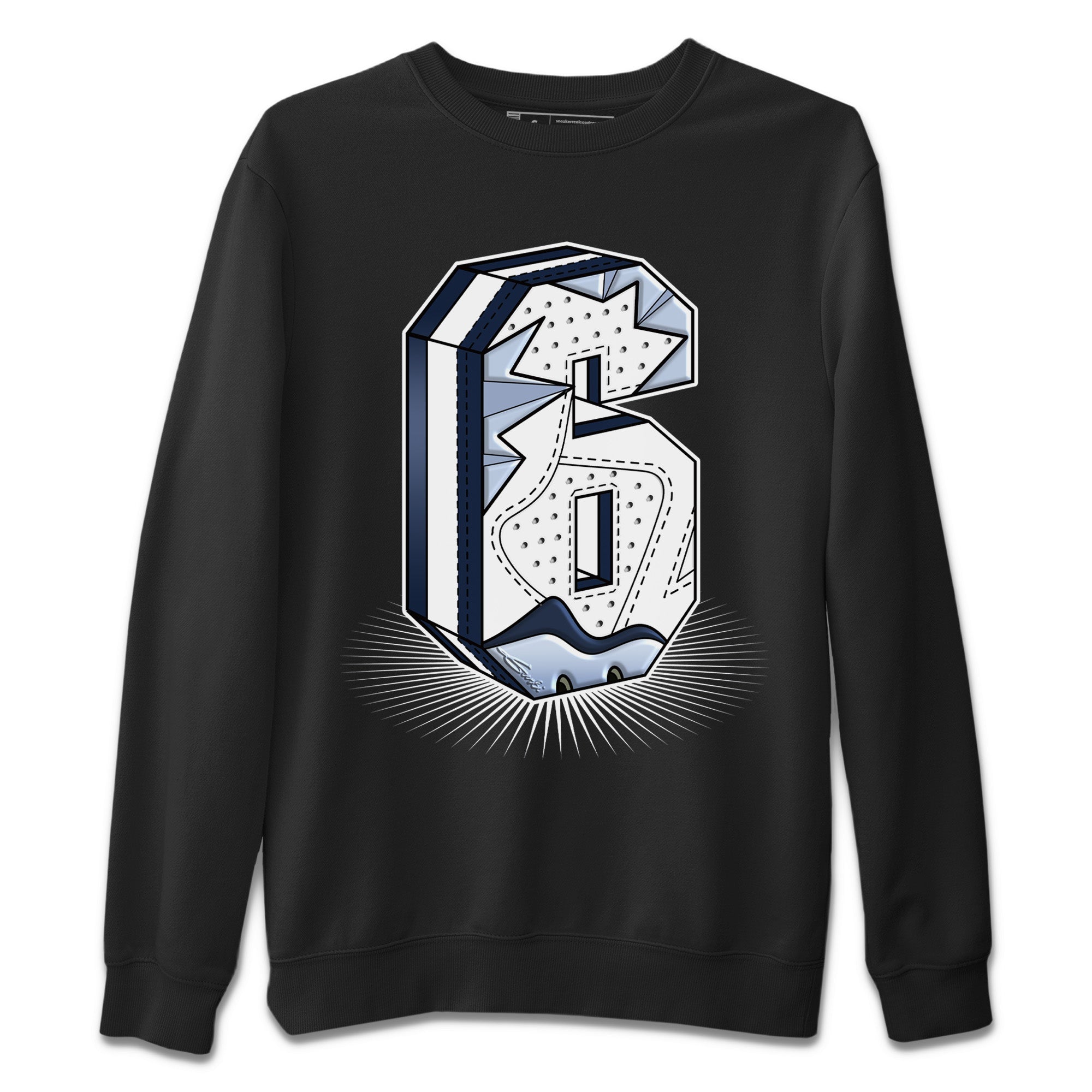 Six Statue Unisex Tops - Air Jordan 6 Midnight Navy