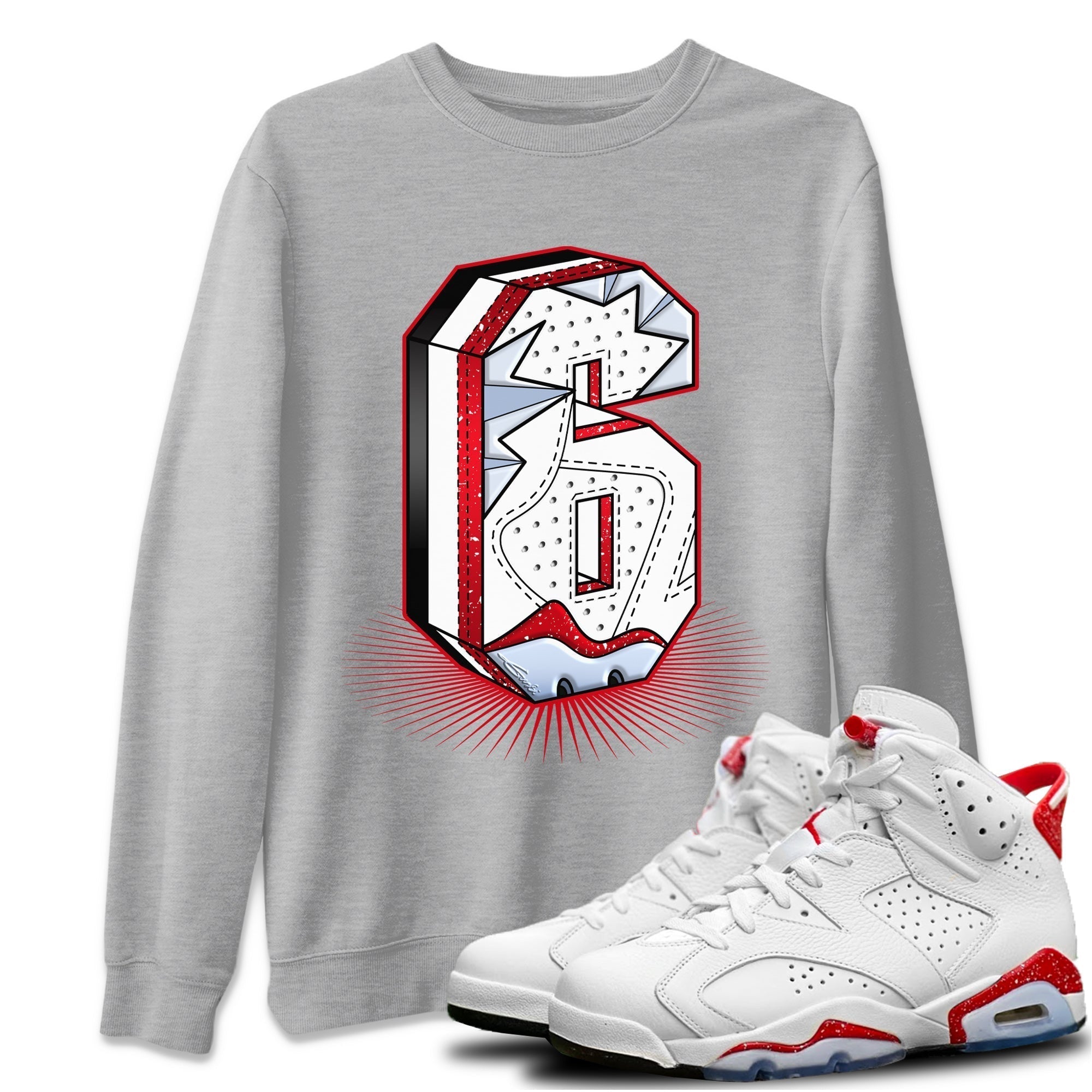 Six Statue Unisex Tops - Air Jordan 6 Red Velvet Cookies