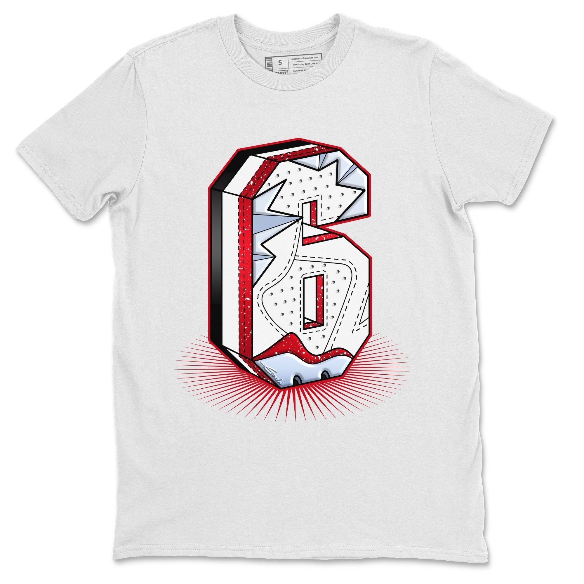 Six Statue Unisex Tops - Air Jordan 6 Red Velvet Cookies