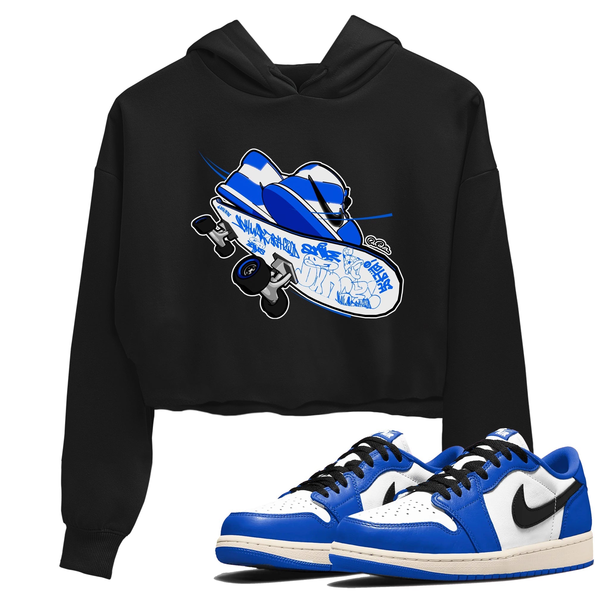 Skateboard snkmatch Women's Top - Air Jordan 1 Game Royal