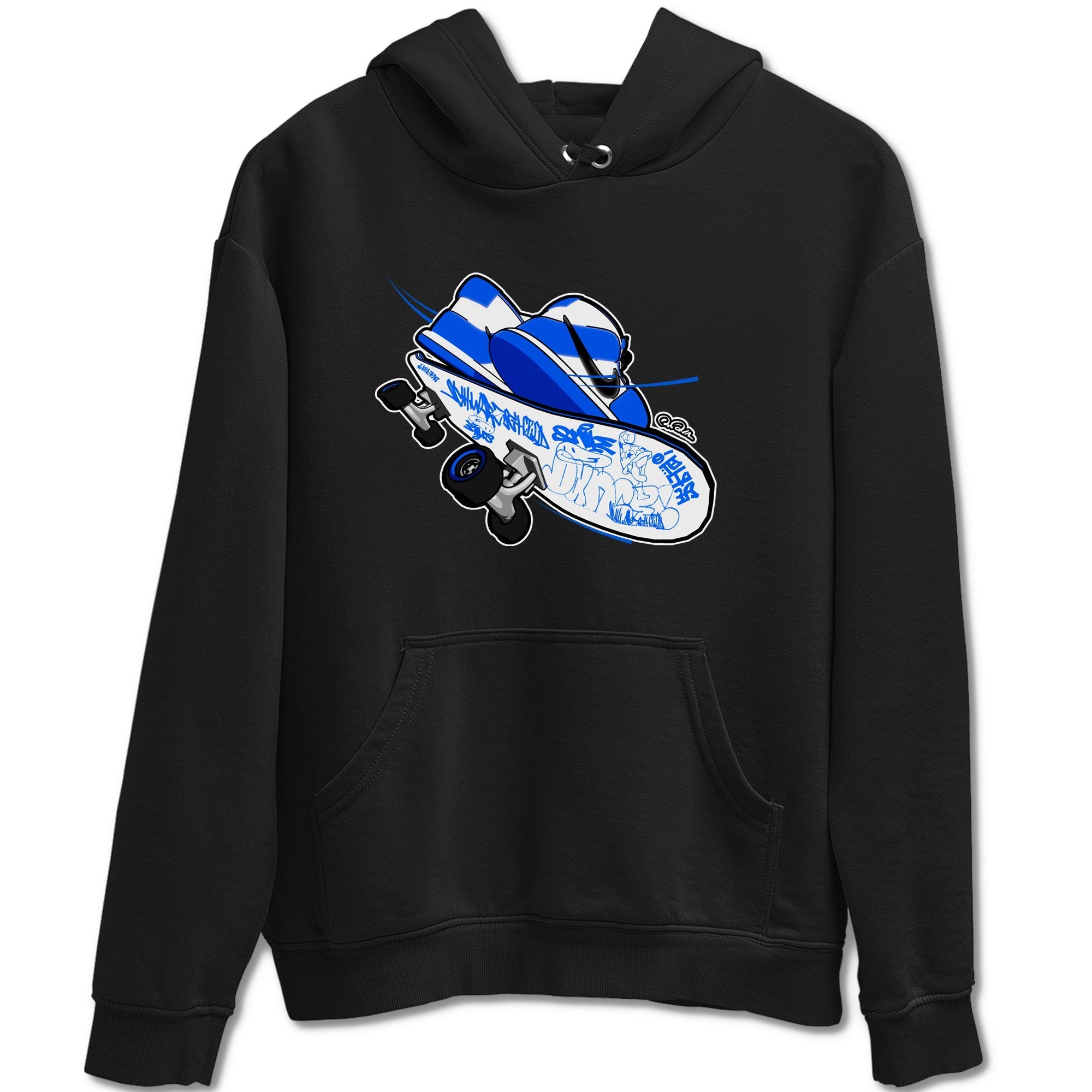 Skateboard snkmatch Tees - Air Jordan 1 Game Royal