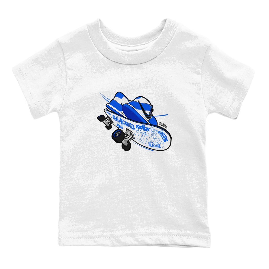 Skateboard snkmatch Tees Kids - Air Jordan 1 Game Royal