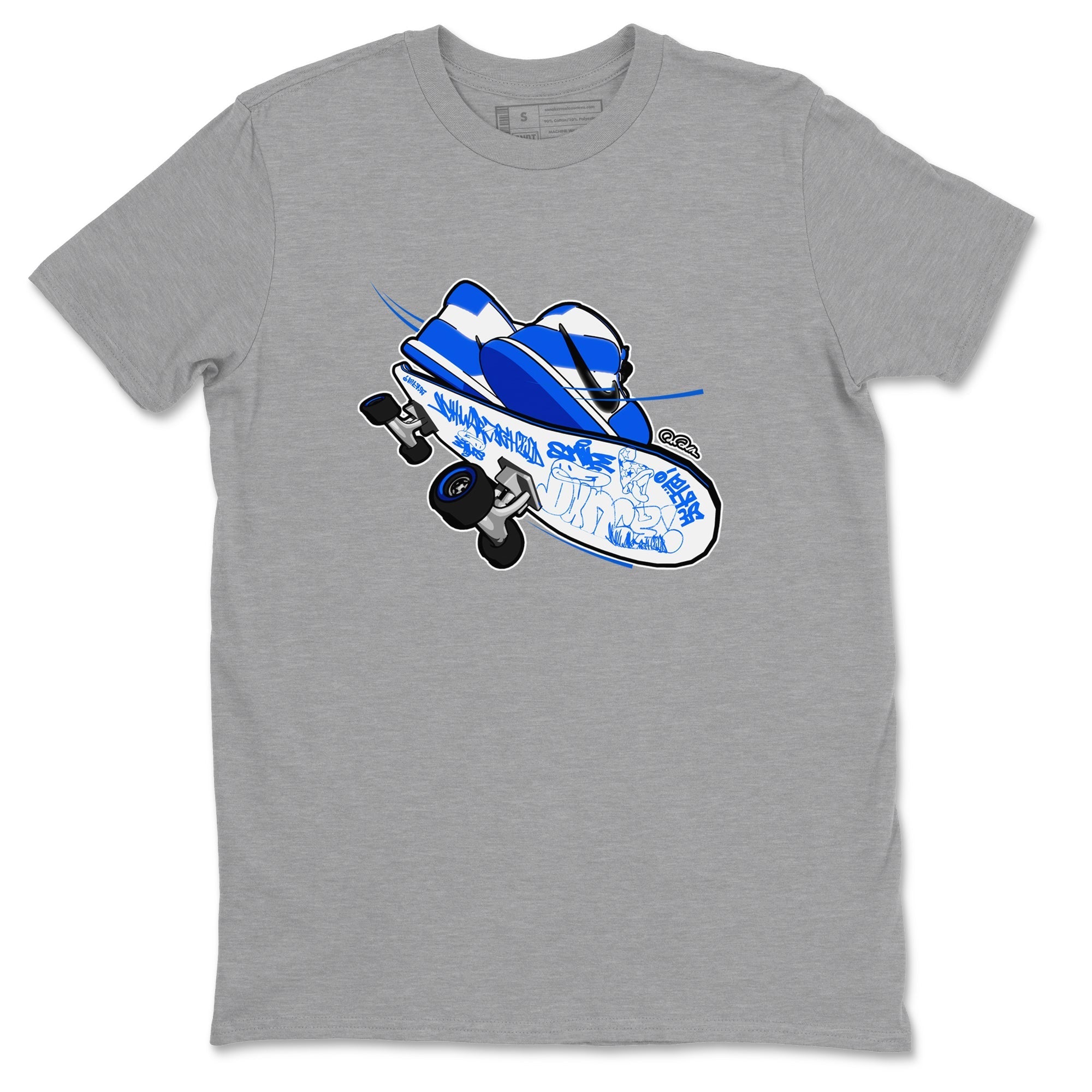 Skateboard snkmatch Tees - Air Jordan 1 Game Royal