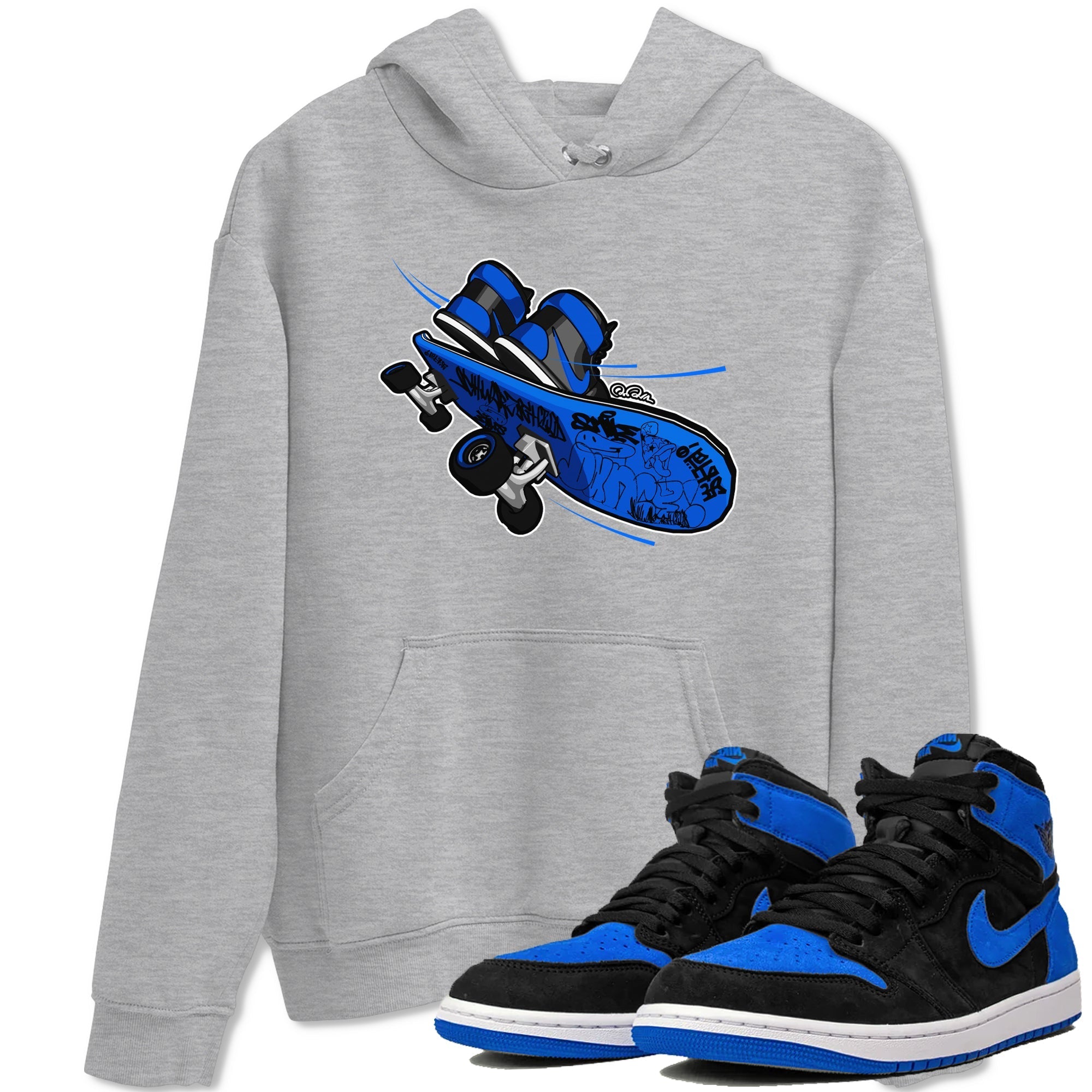 Skateboard snkmatch Tee - Air Jordan 1 Royal Reimagined