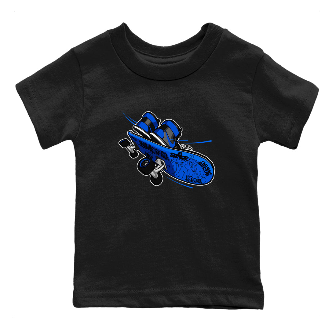 Skateboard snkmatch Tee Kids - Air Jordan 1 Royal Reimagined
