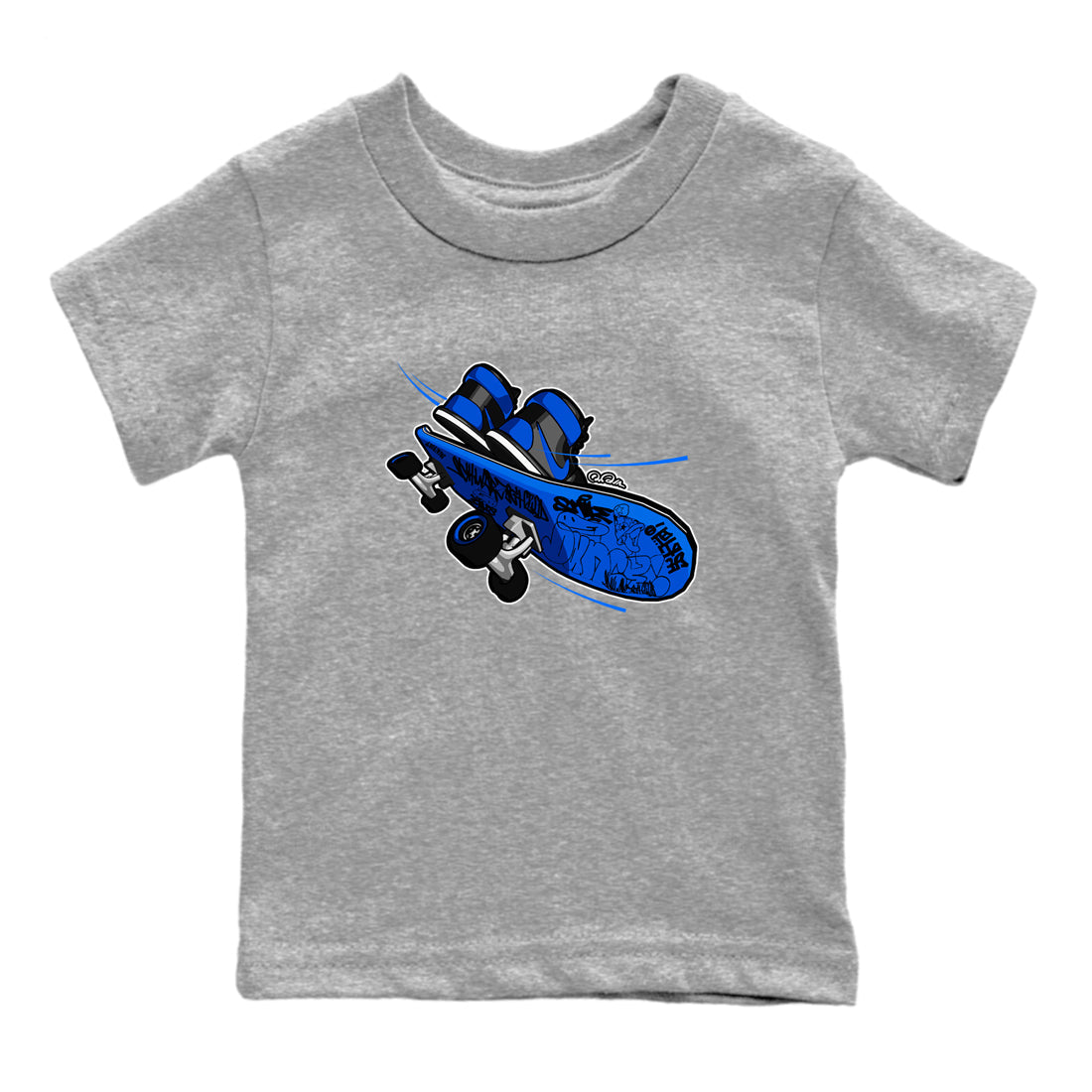 Skateboard snkmatch Tee Kids - Air Jordan 1 Royal Reimagined