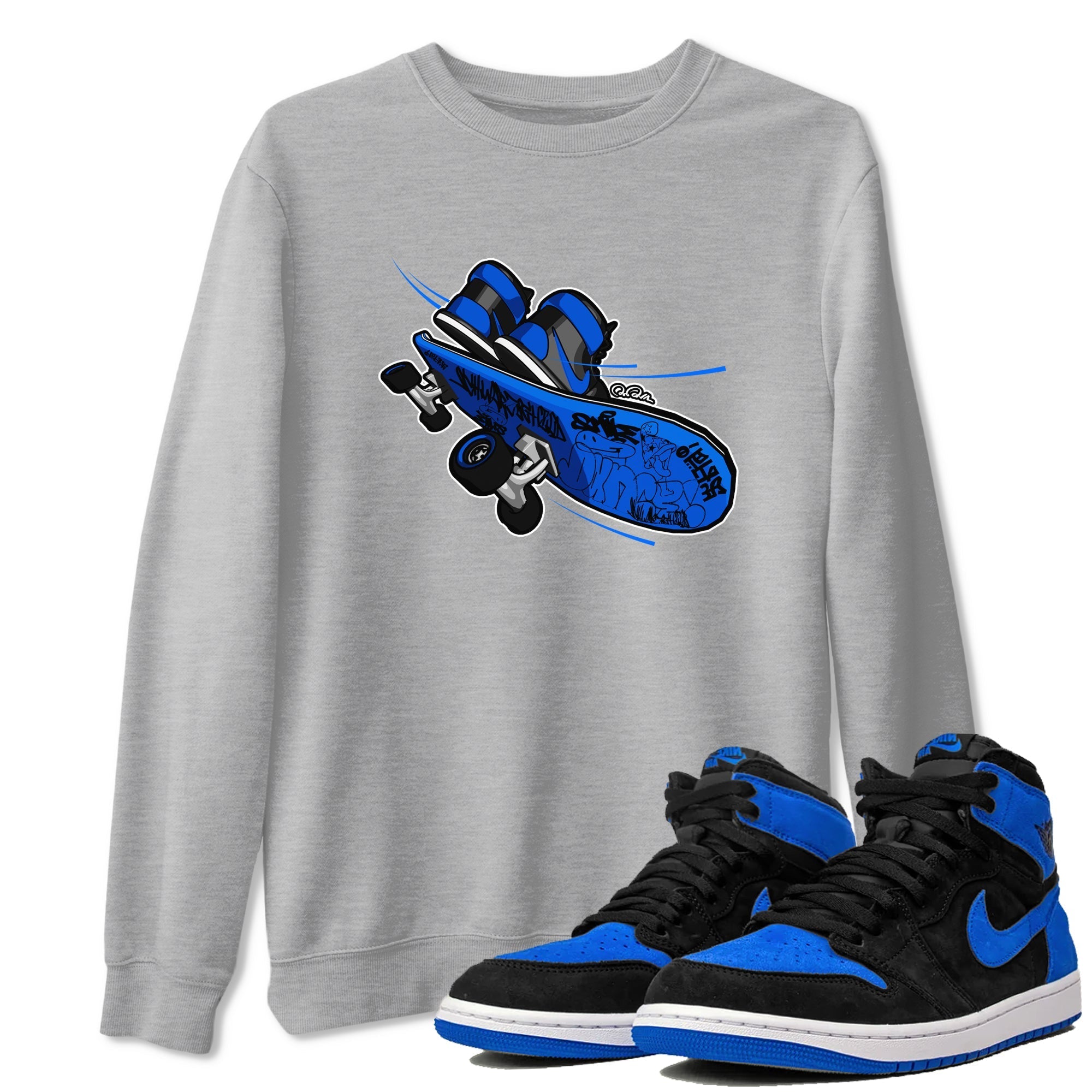 Skateboard snkmatch Tee - Air Jordan 1 Royal Reimagined