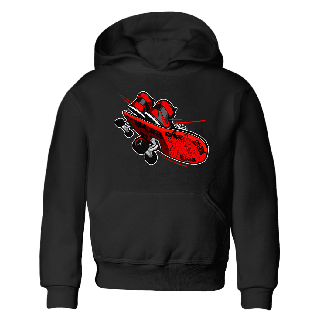 Skateboard snkmatch Tee Kids - Air Jordan 1 Satin Bred