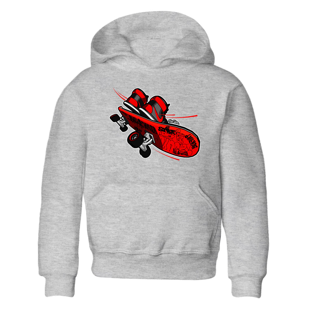 Skateboard snkmatch Tee Kids - Air Jordan 1 Satin Bred