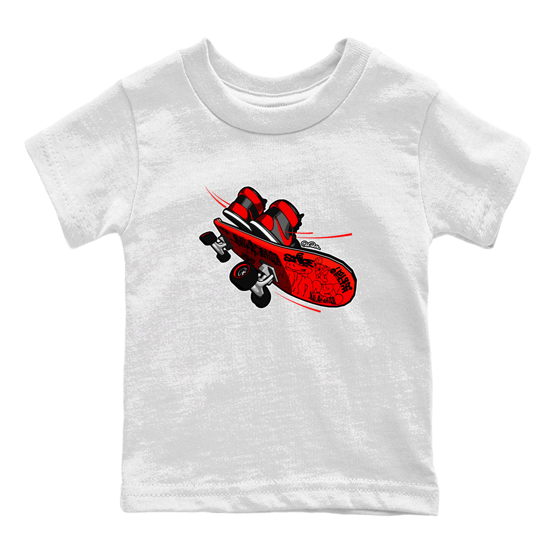 Skateboard snkmatch Tee Kids - Air Jordan 1 Satin Bred