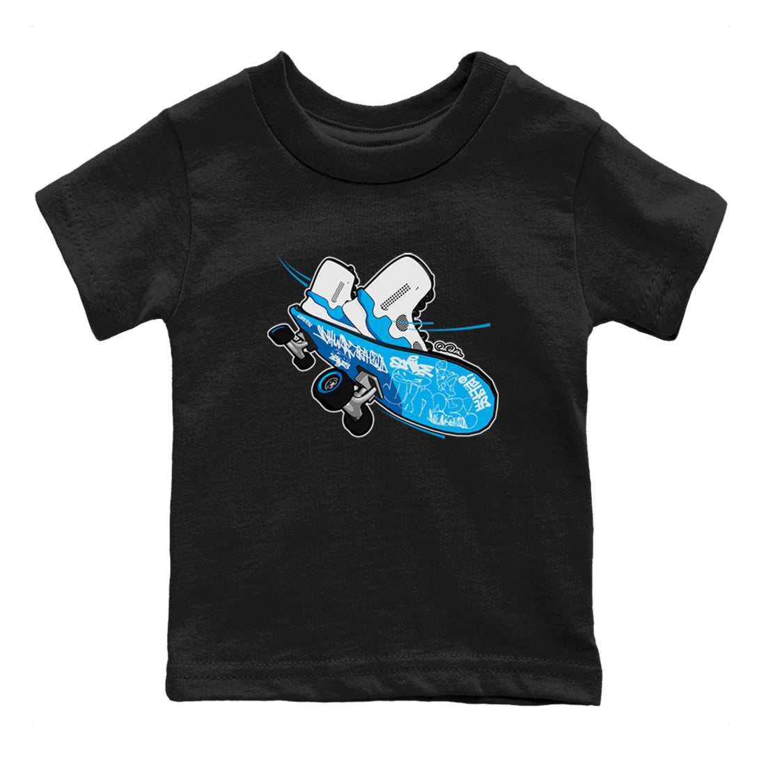 Skateboard snkmatch Tees Kids - Air Jordan 9 Powder Blue