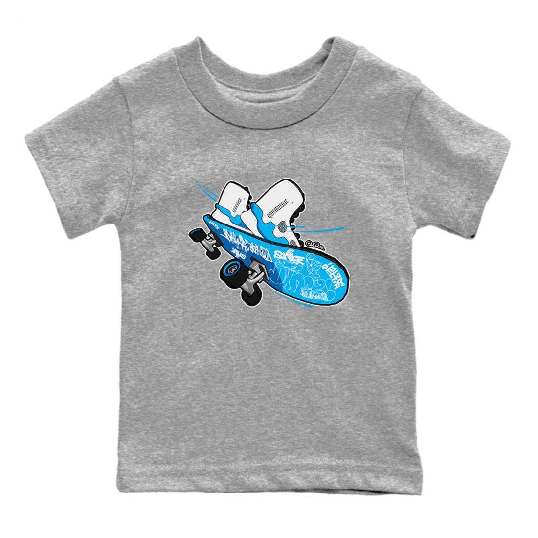Skateboard snkmatch Tees Kids - Air Jordan 9 Powder Blue