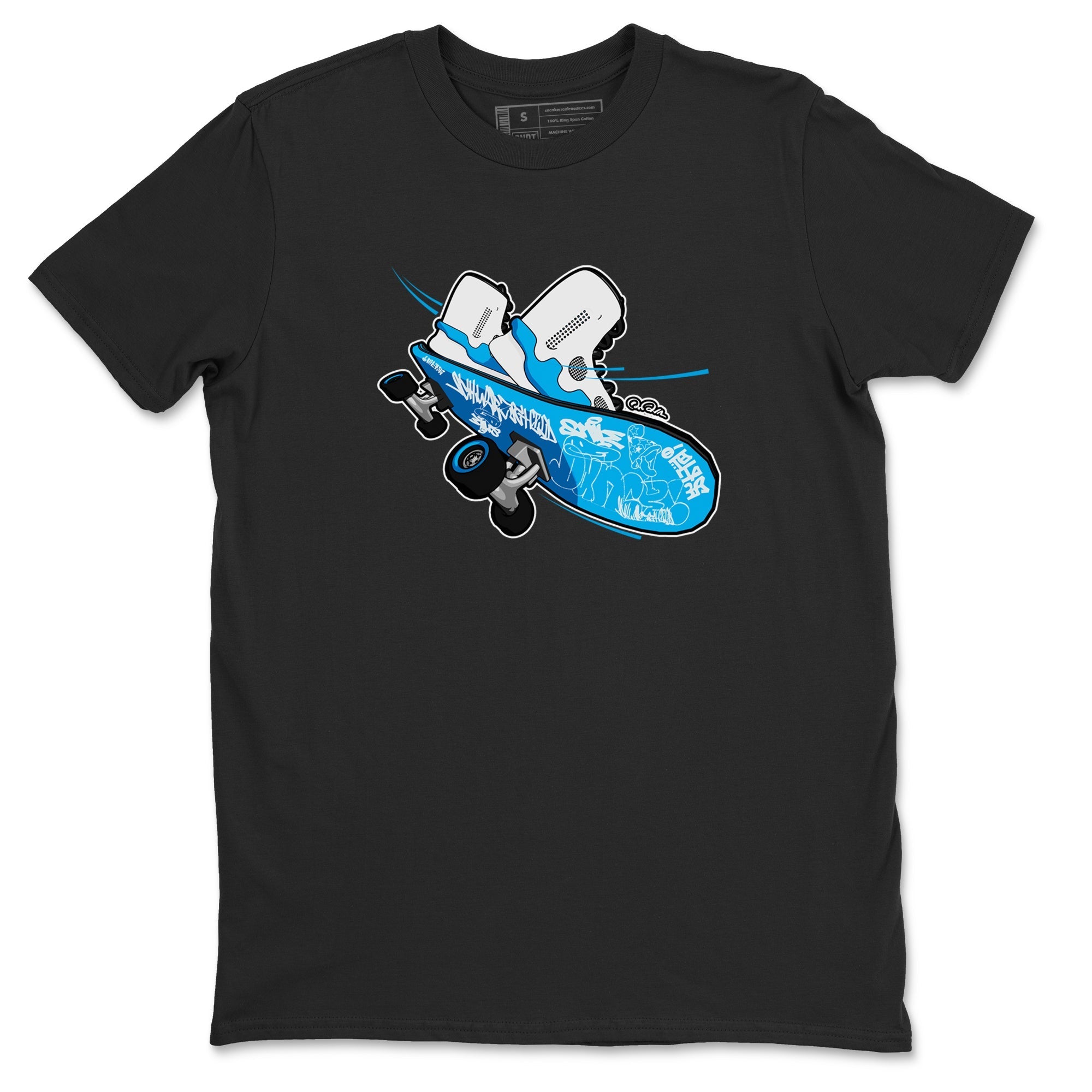 Skateboard snkmatch Tees - Air Jordan 9 Powder Blue