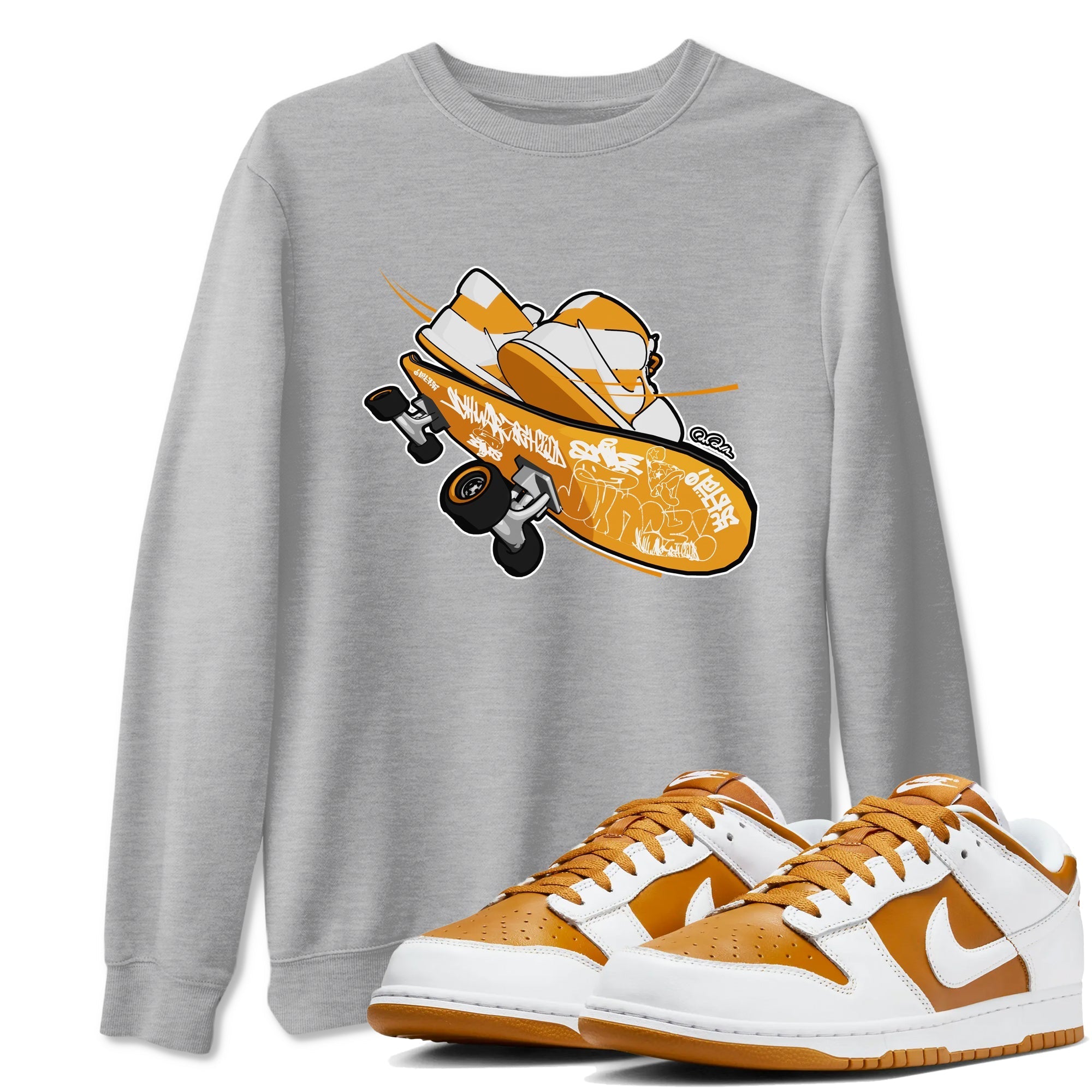 Skateboard snkmatch Tees - Dunk Dark Curry
