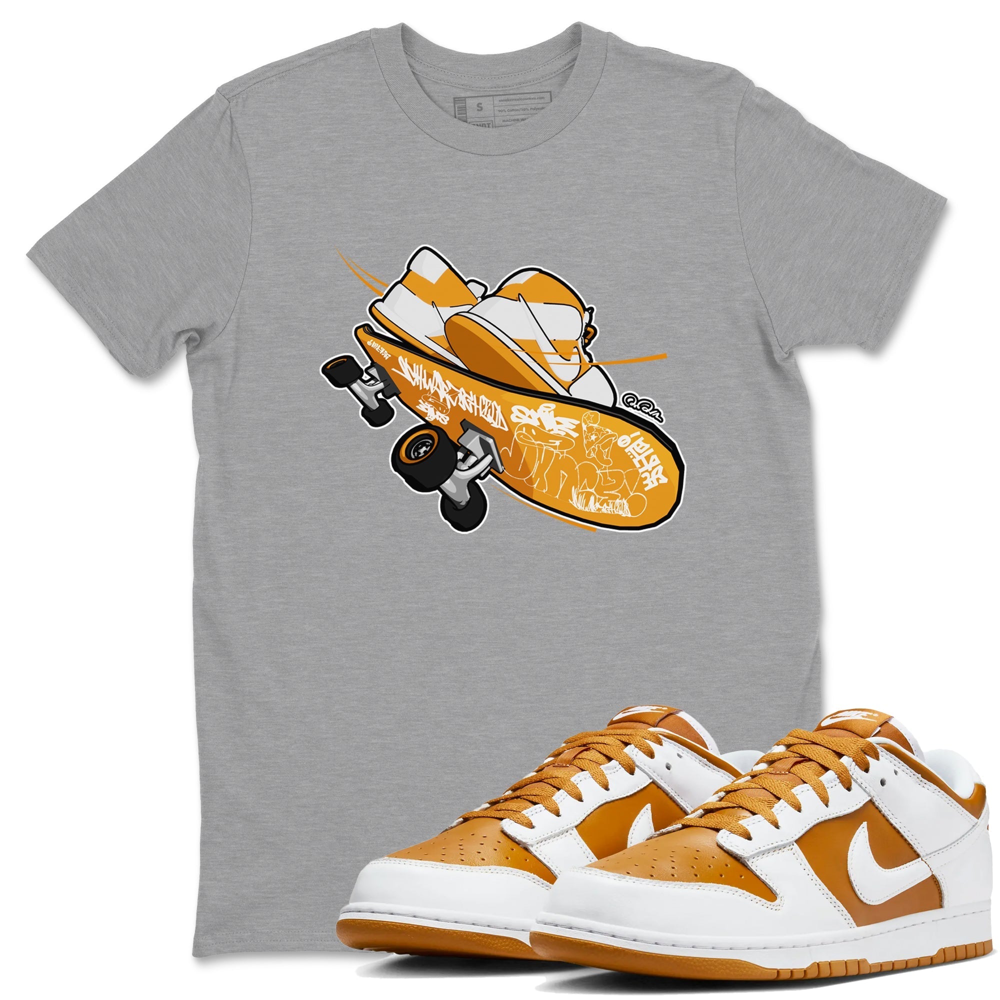 Skateboard snkmatch Tees - Dunk Dark Curry