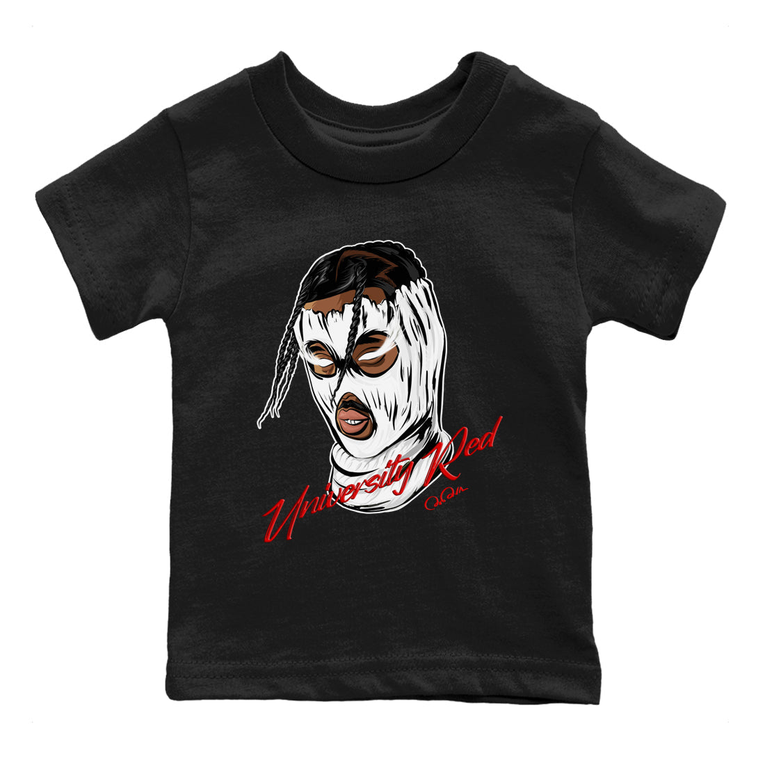 Ski Mask Gang snkmatch Tee Kids - Air Jordan 1 University Red
