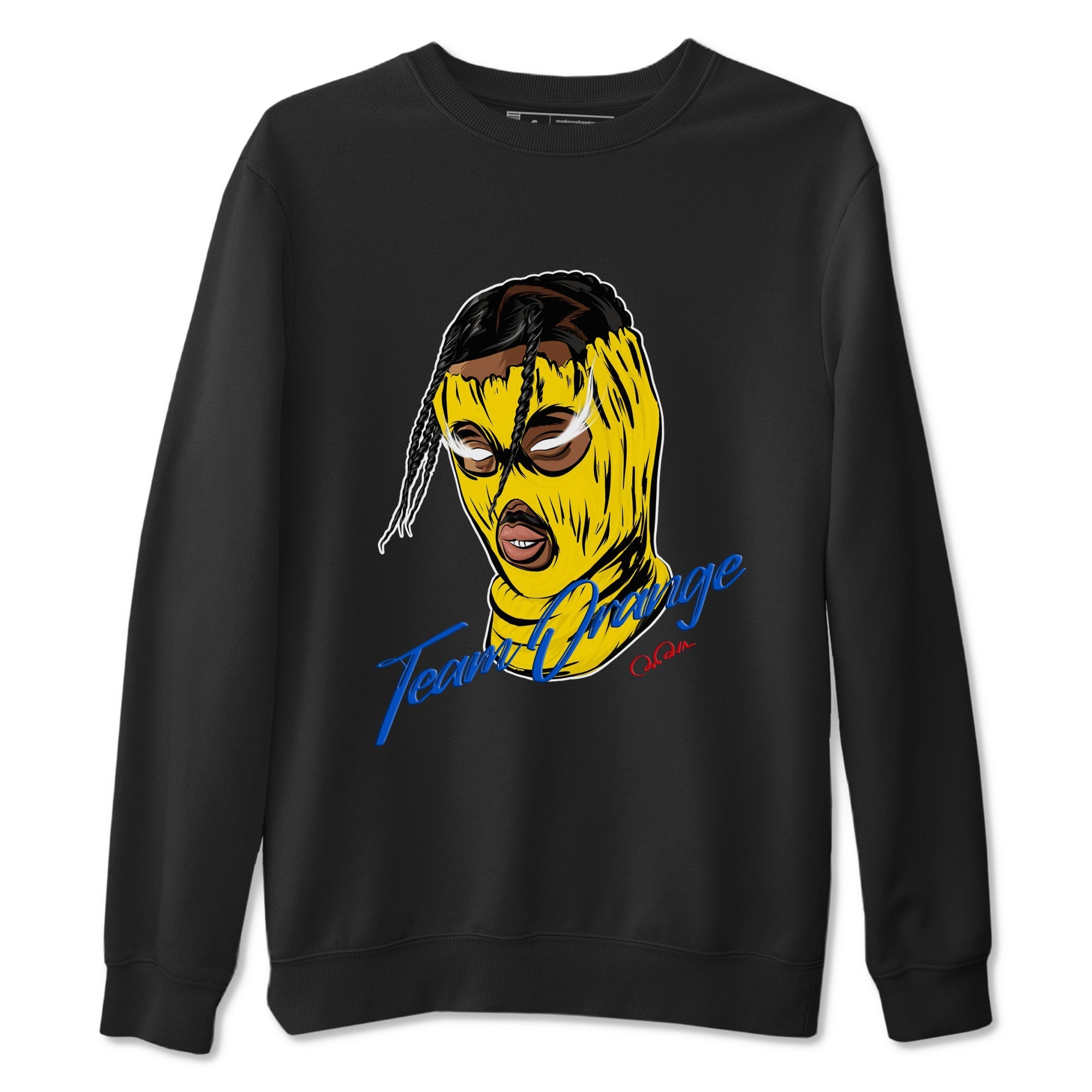 Ski Mask Gang snkmatch Tees - Air Jordan 1 Travis Scott Canary