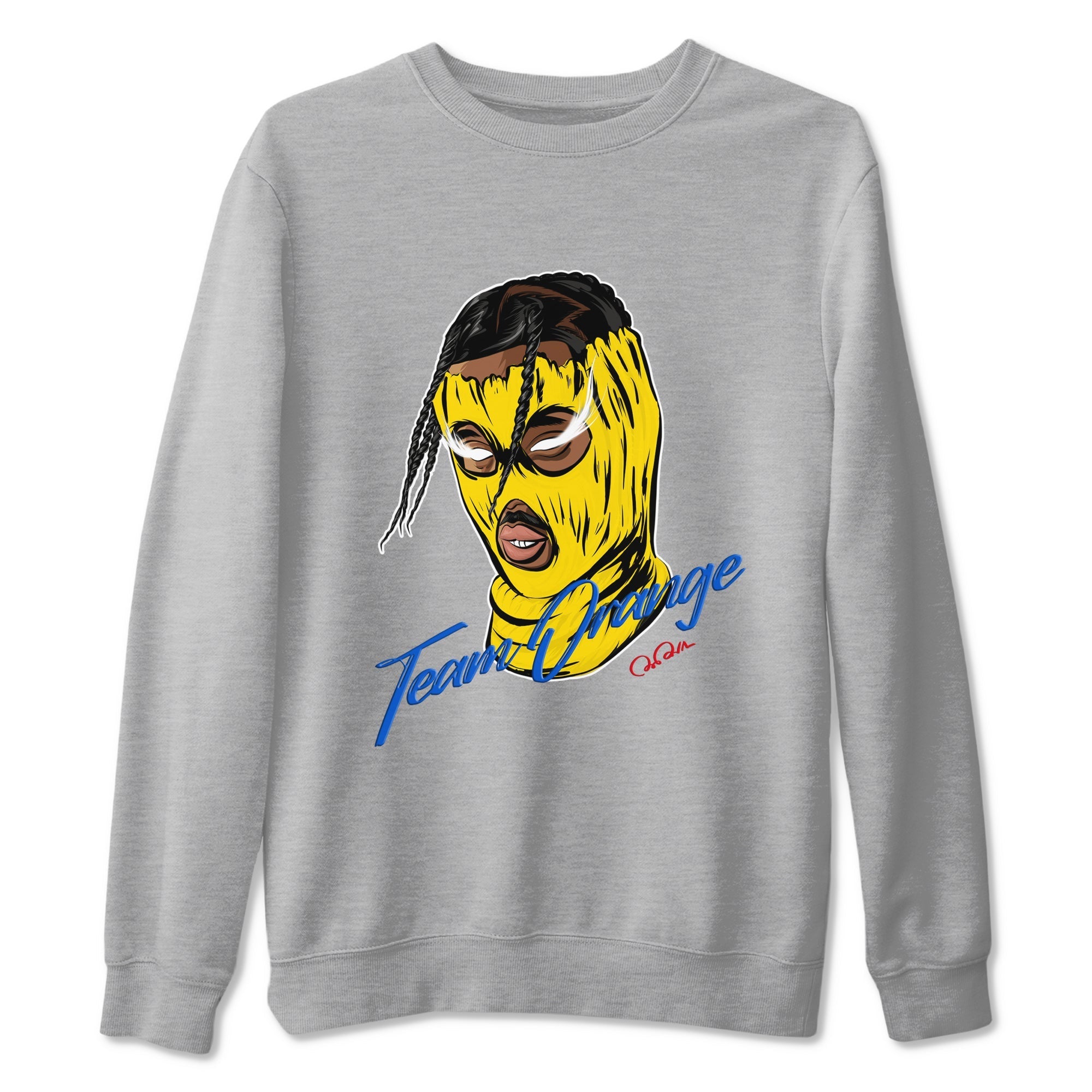Ski Mask Gang snkmatch Tees - Air Jordan 1 Travis Scott Canary