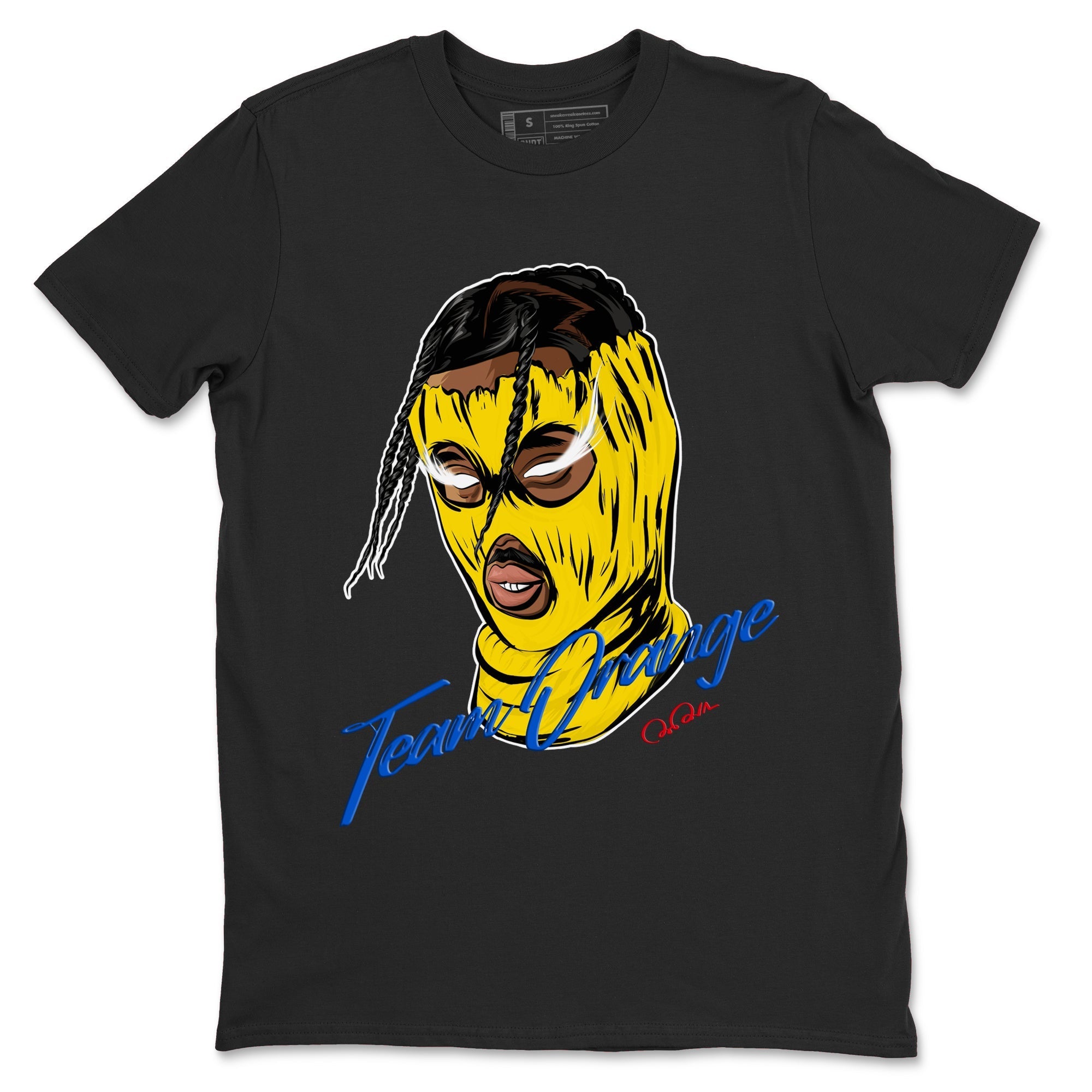 Ski Mask Gang snkmatch Tees - Air Jordan 1 Travis Scott Canary